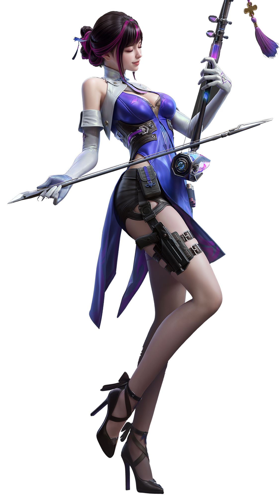 游戏cf 穿越火线手游 极品身材 美女角色壁纸,第2张