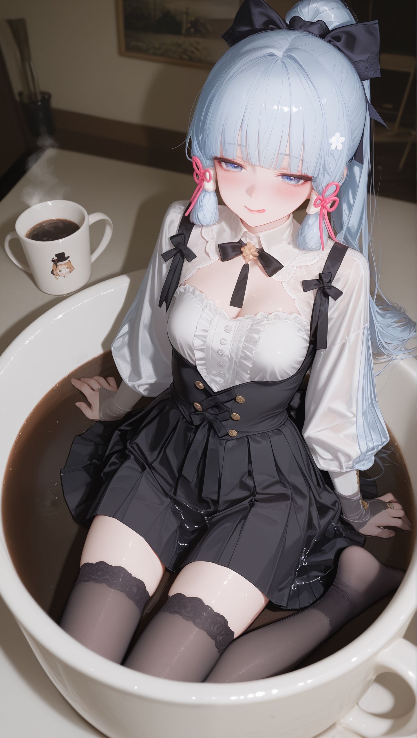 原神壁纸 绫华 二次元少女 二次元壁纸,第2张