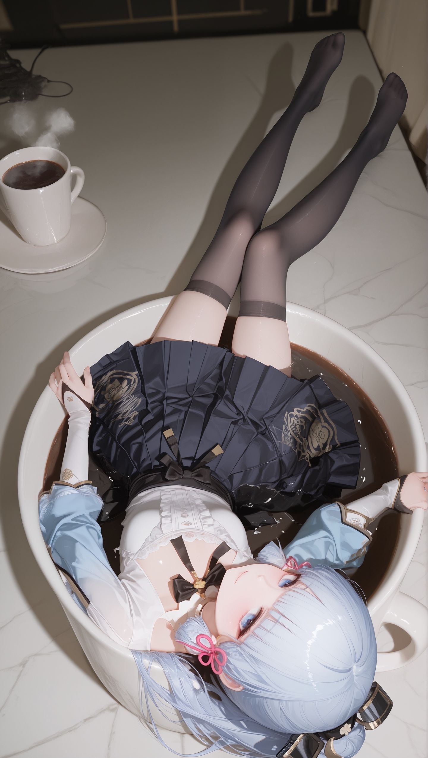 原神壁纸 绫华 二次元少女 二次元壁纸,第5张