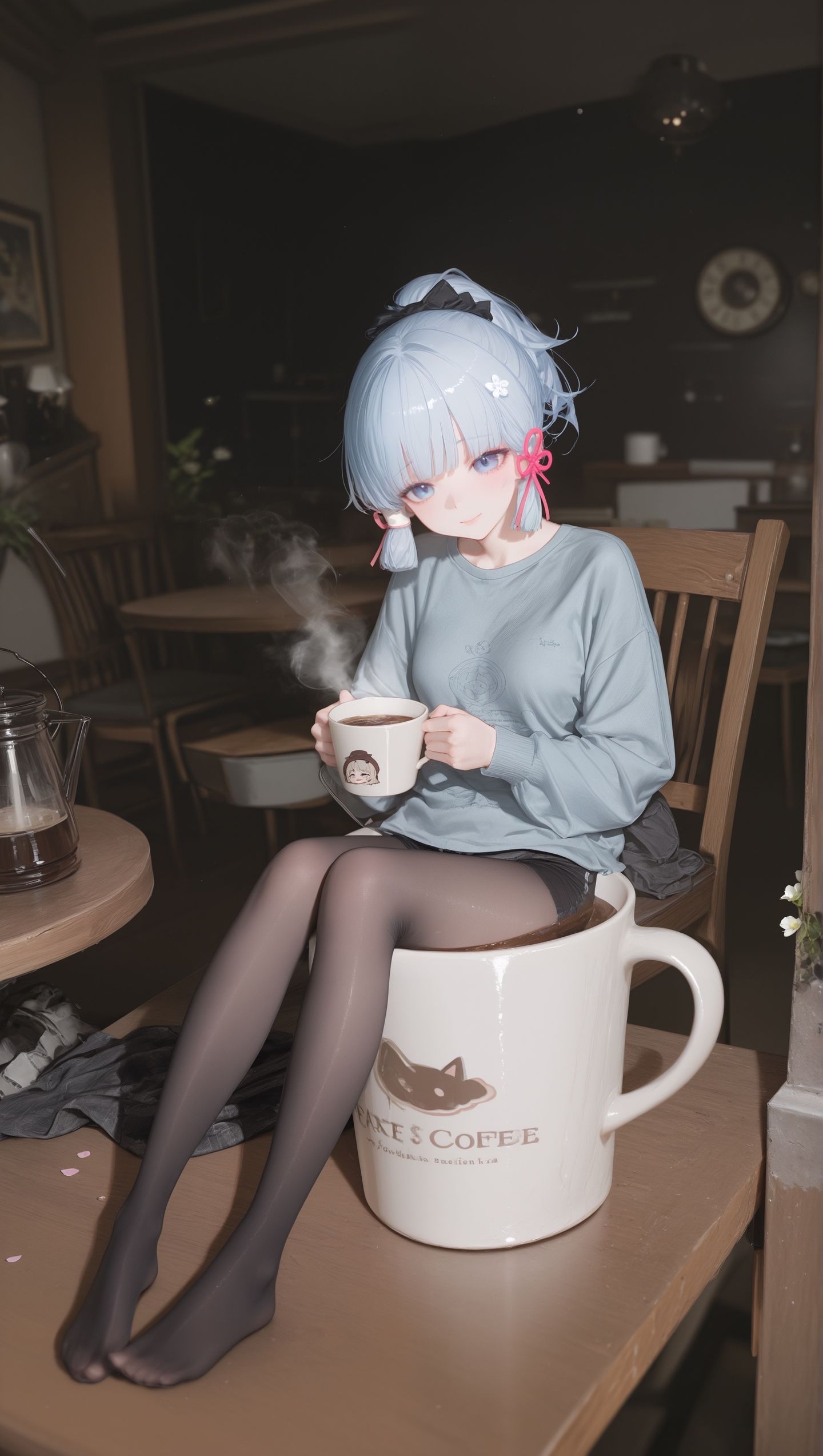 原神壁纸 绫华 二次元少女 二次元壁纸,第4张