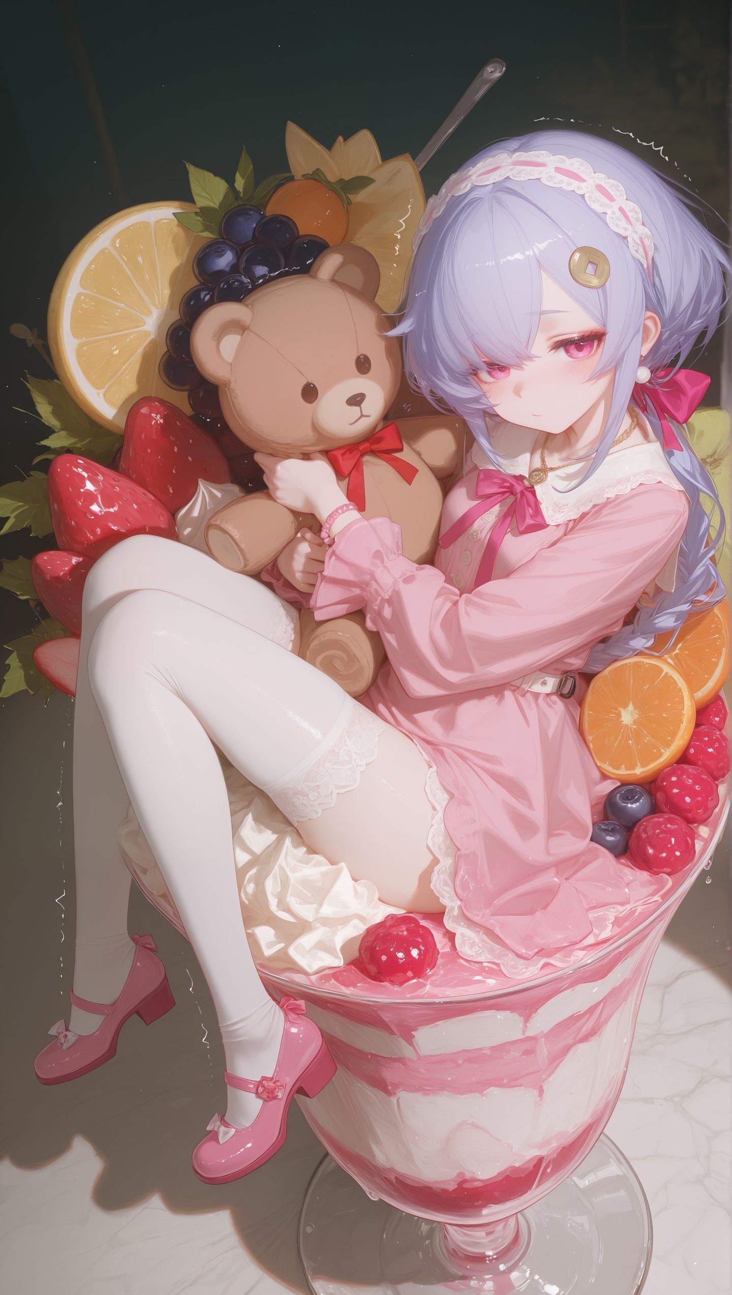 原神壁纸 七七 二次元少女,第8张