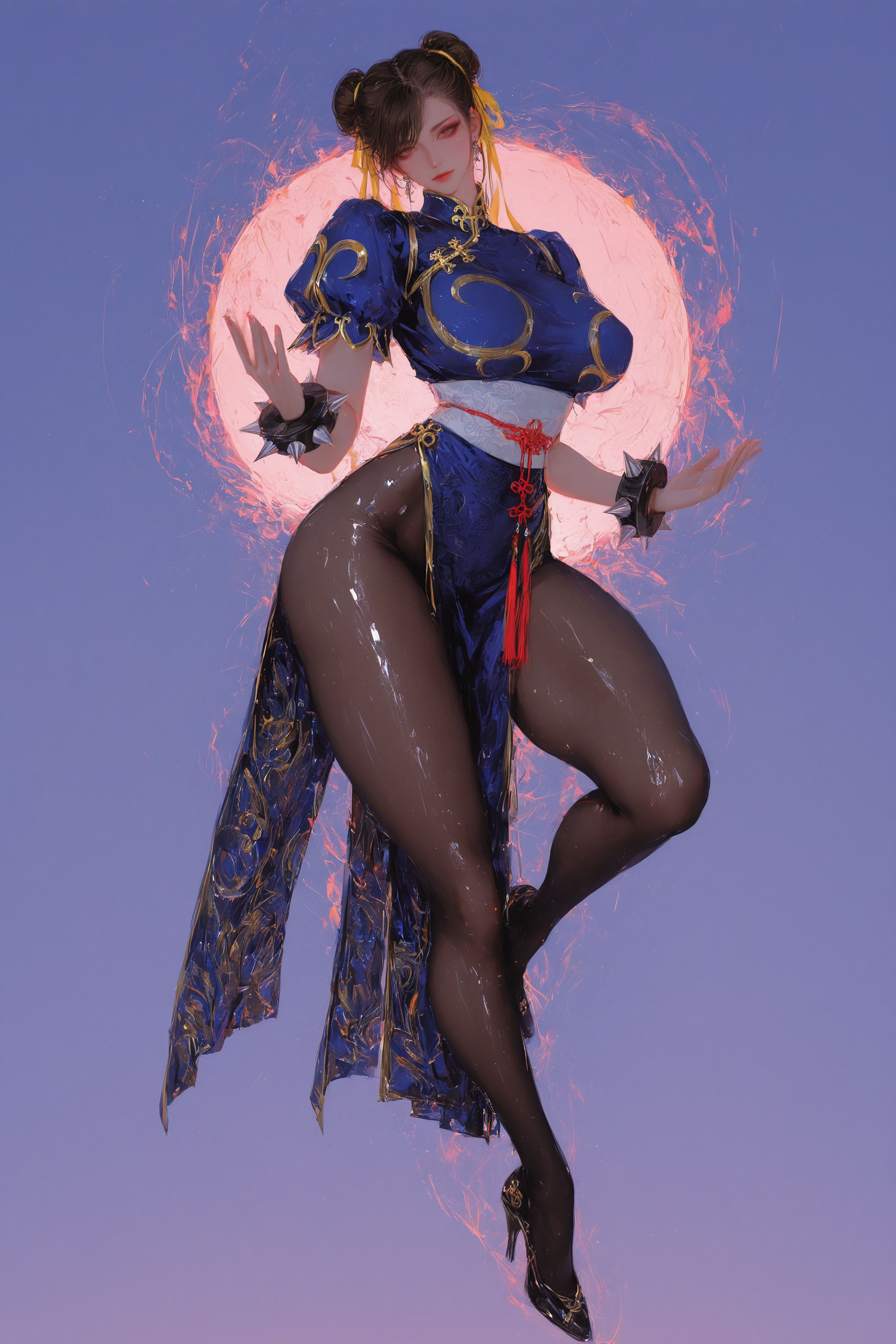 街霸 春丽 二次元游戏人物,第6张