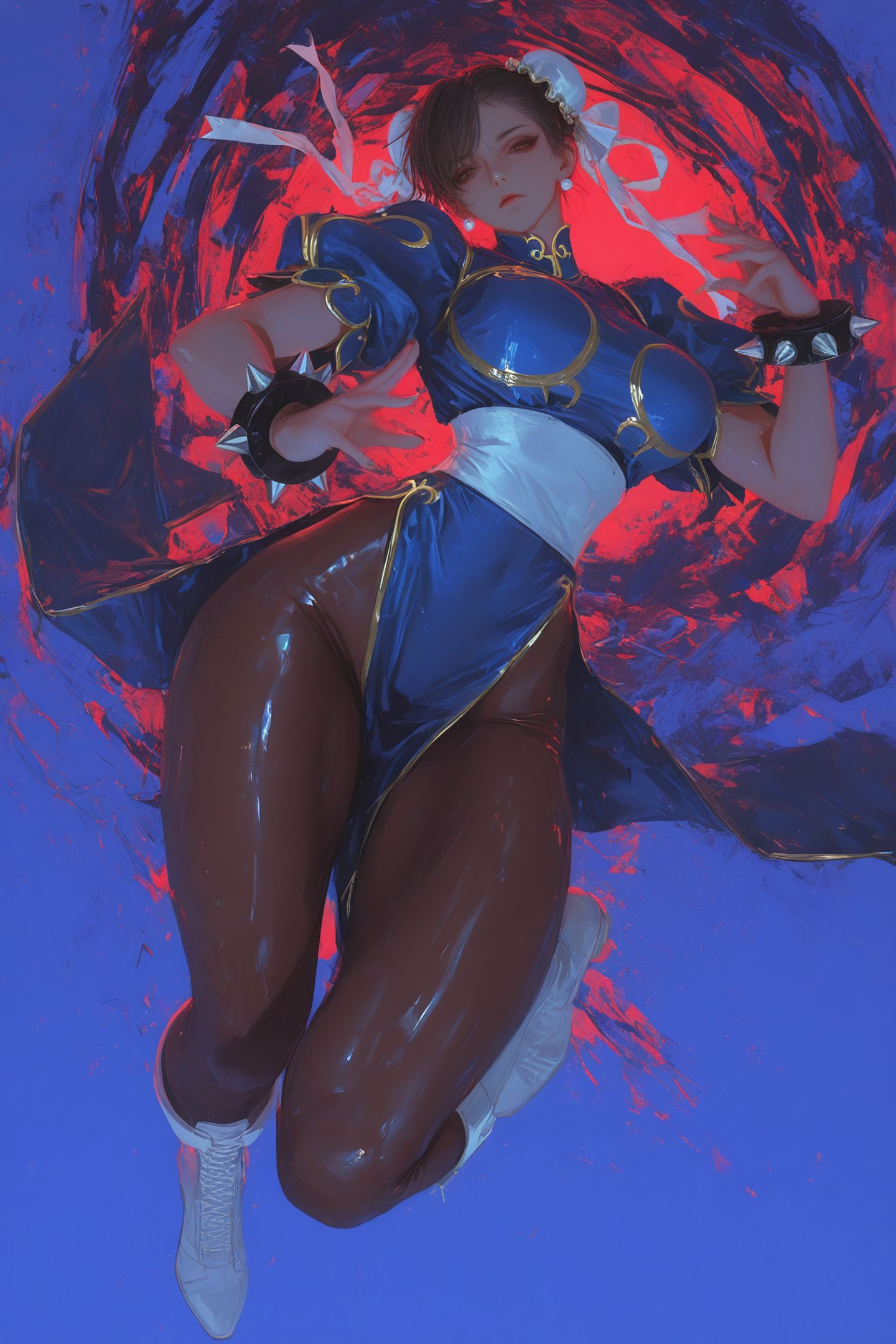 精彩美图 春丽 二次元 街霸 游戏人物,第3张