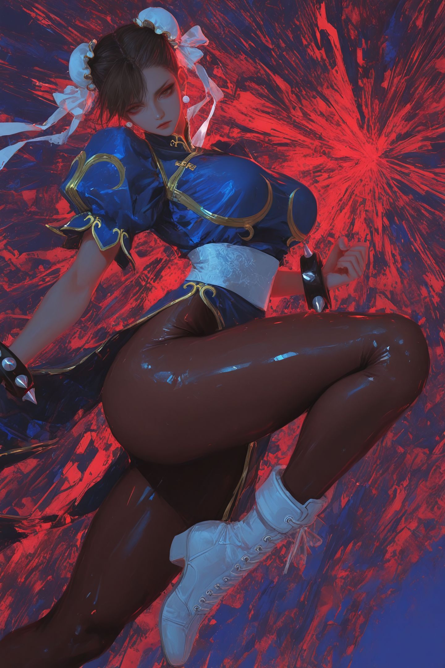 精彩美图 春丽 二次元 街霸 游戏人物,第6张