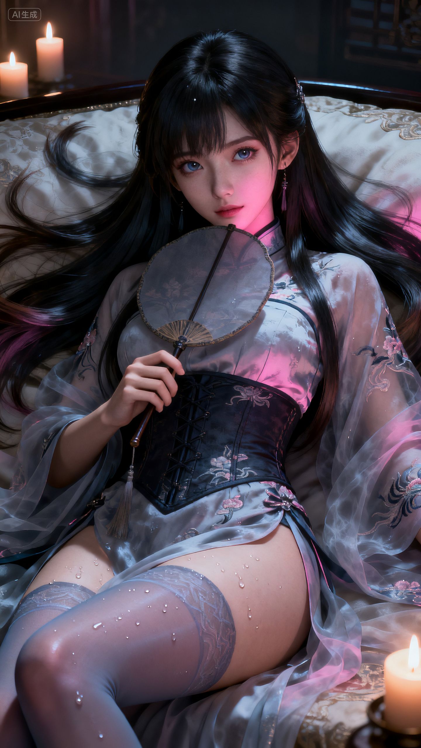 ai绘画 性感美女 大长腿 绝美镜头壁纸,第3张