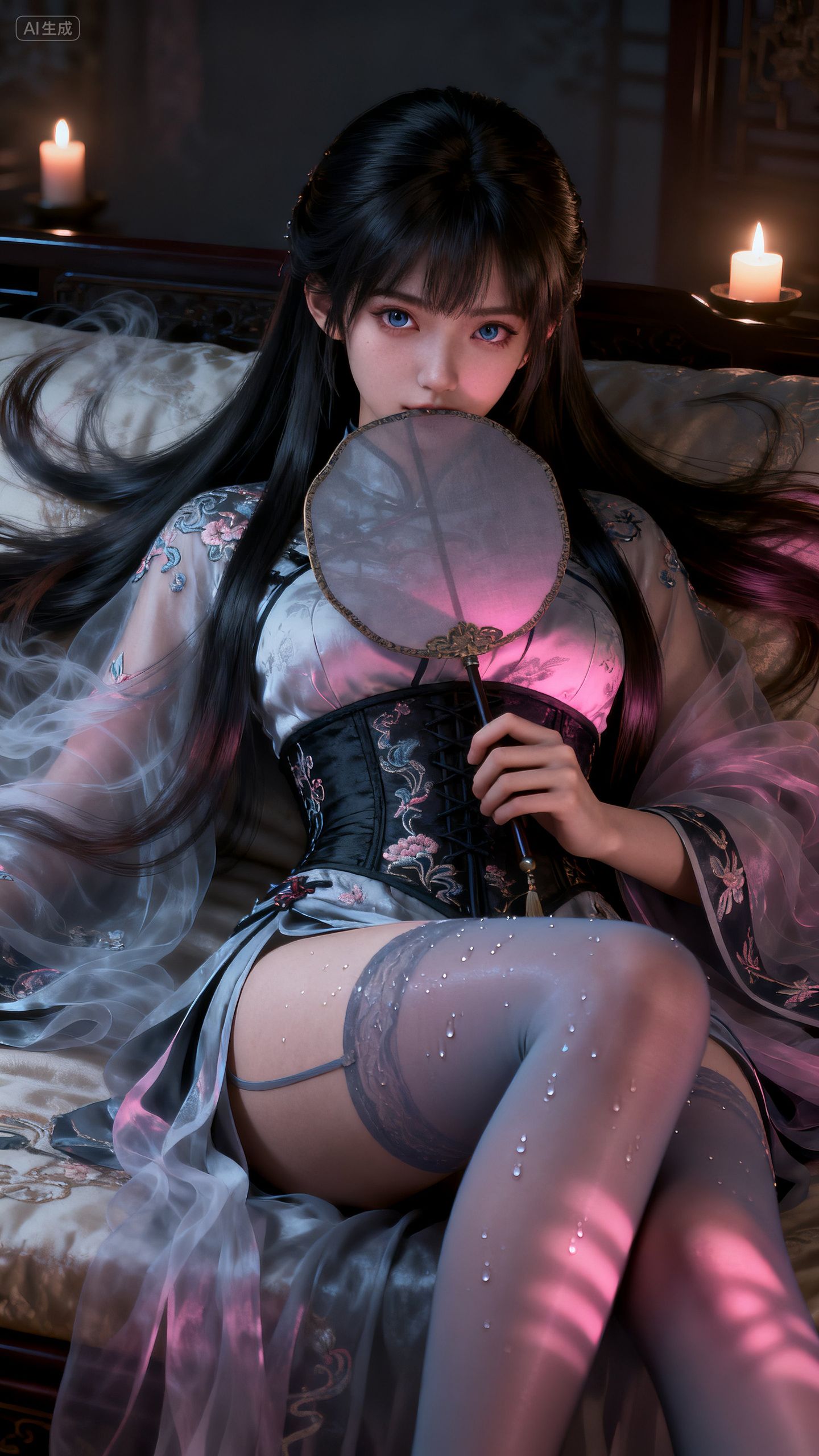 ai绘画 性感美女 大长腿 绝美镜头壁纸,第7张