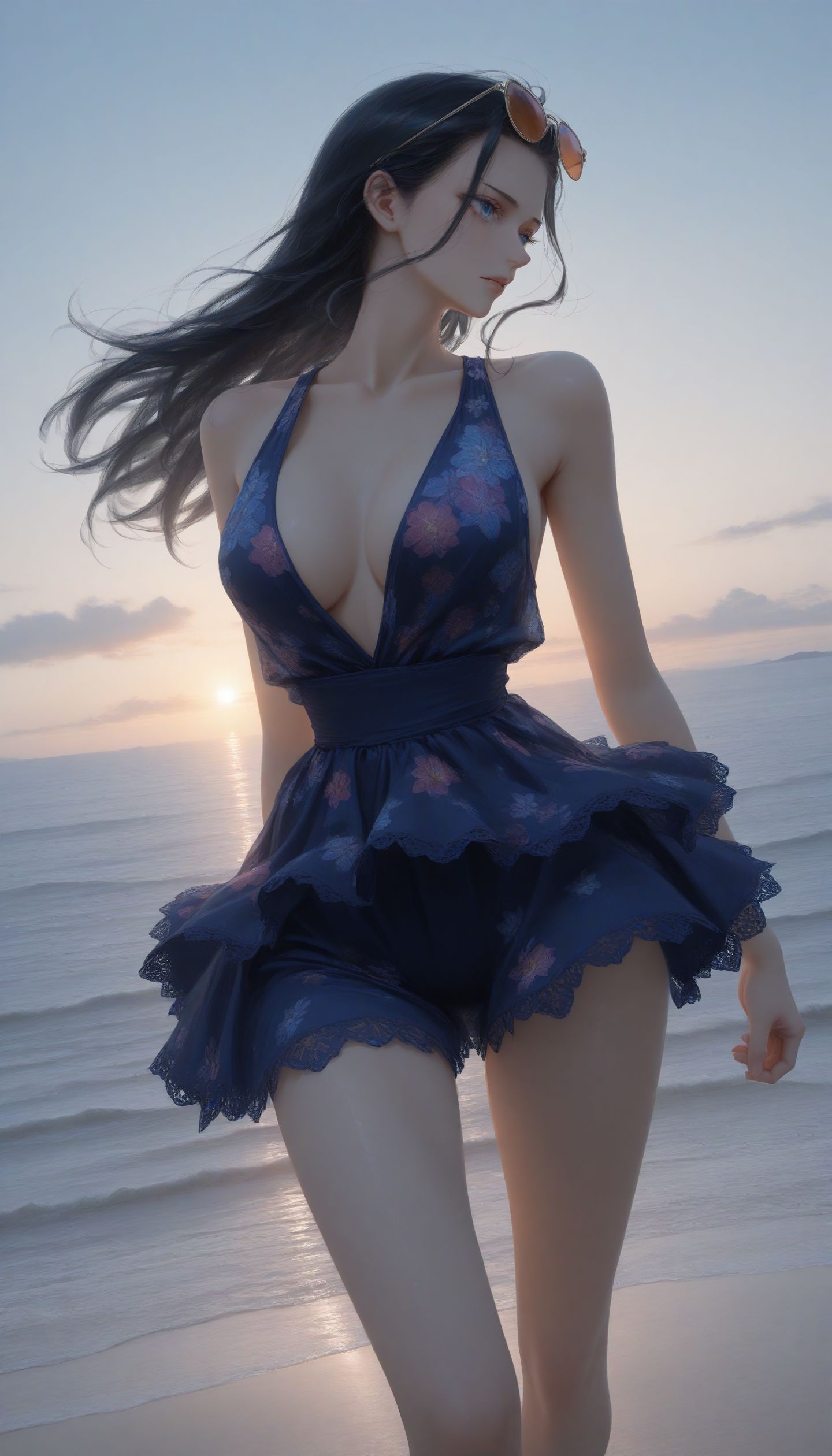 妮可罗宾唯美风 海贼王日漫,第3张