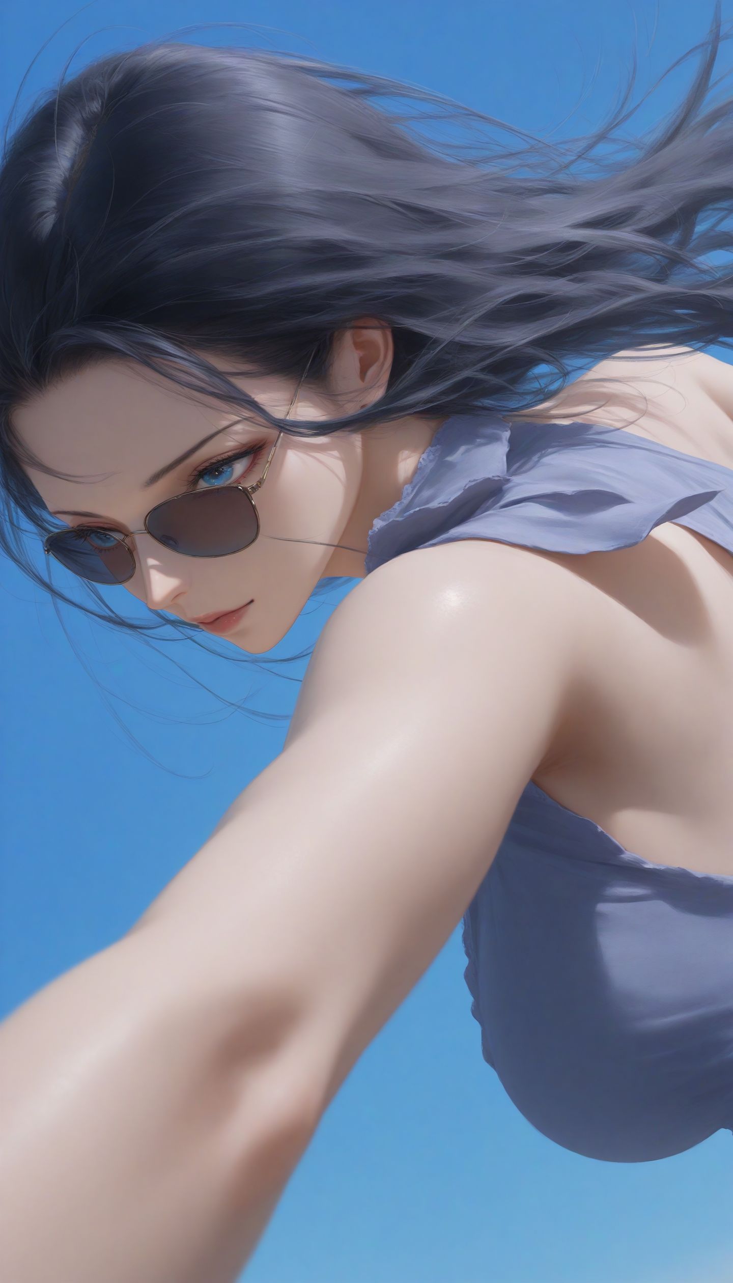 妮可罗宾唯美风 海贼王日漫,第4张