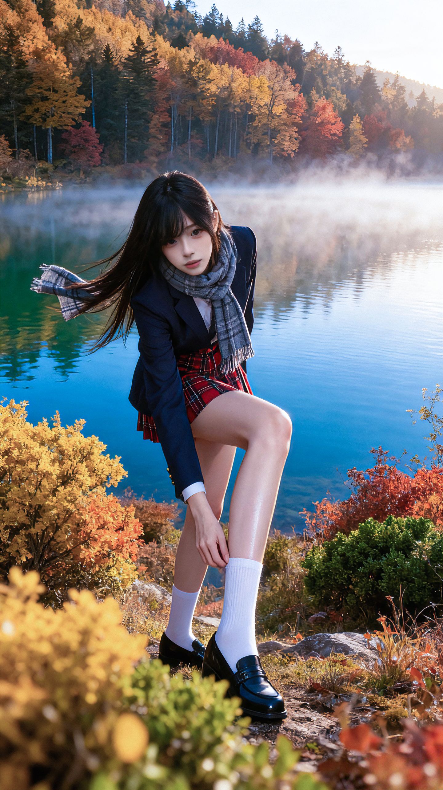 总以为时间很慢,下一个秋天就要来了。jk穿搭 手机壁纸 氛围感 莹と北,第2张 总以为时间很慢,下一个秋天就要来了。jk穿搭 手机壁纸 氛围感 莹と北,第2张