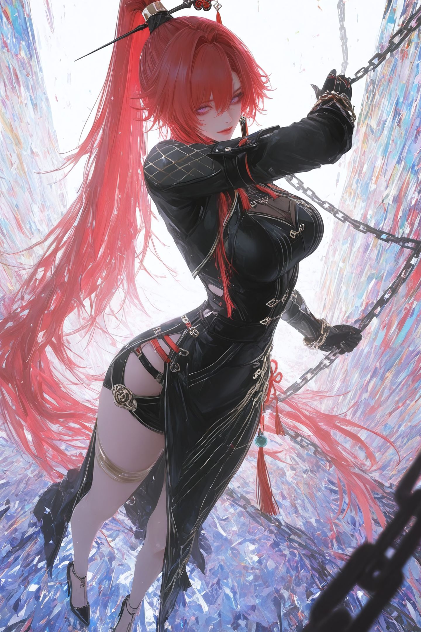 鸣潮 二次元 游戏二创 吟霖 游戏人物,第2张