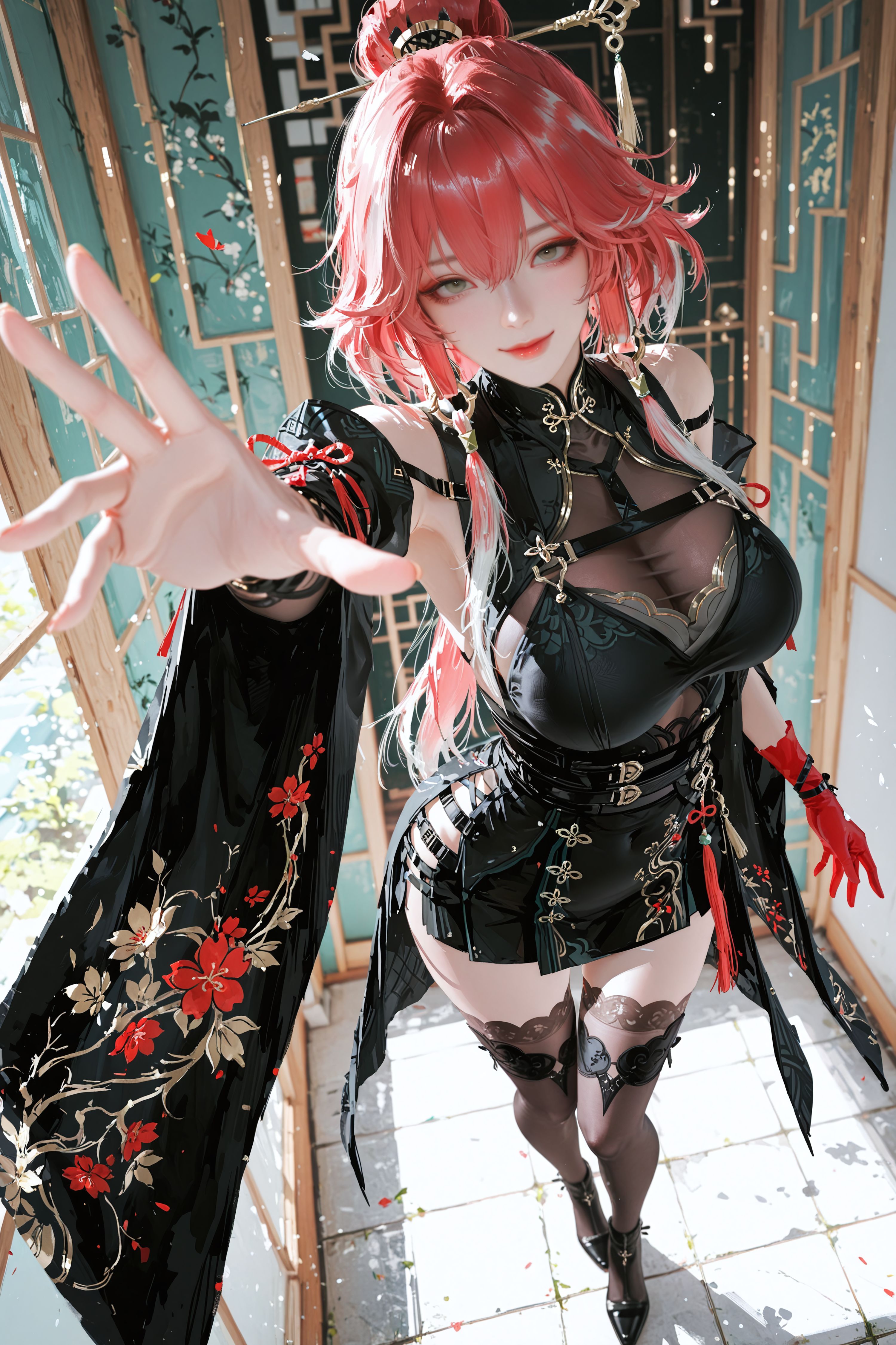 鸣潮 二次元 游戏 长离 国风 大长腿 黑丝,第4张