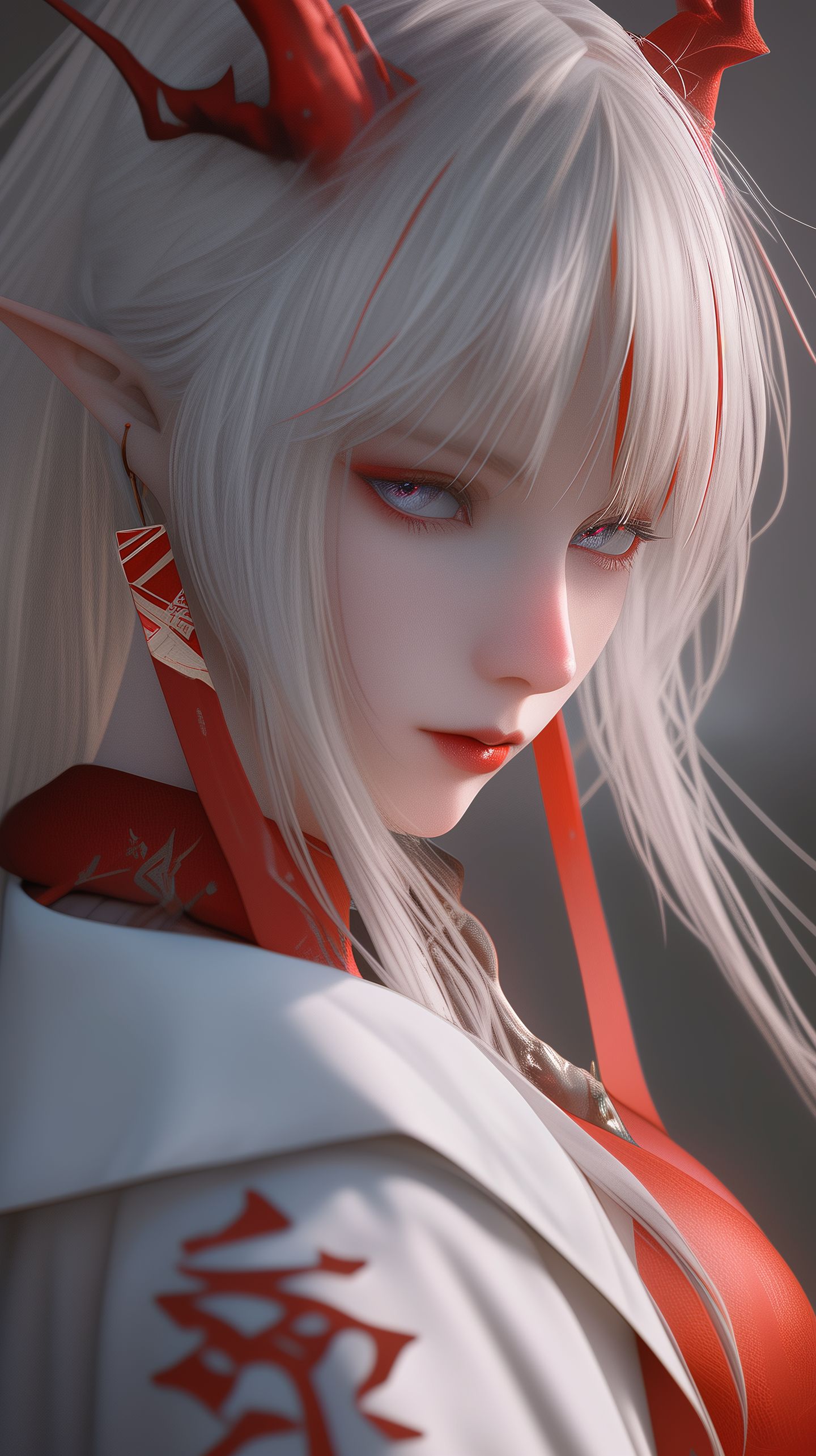 明日方舟 夕 年 斯卡蒂 锁屏壁纸,第5张