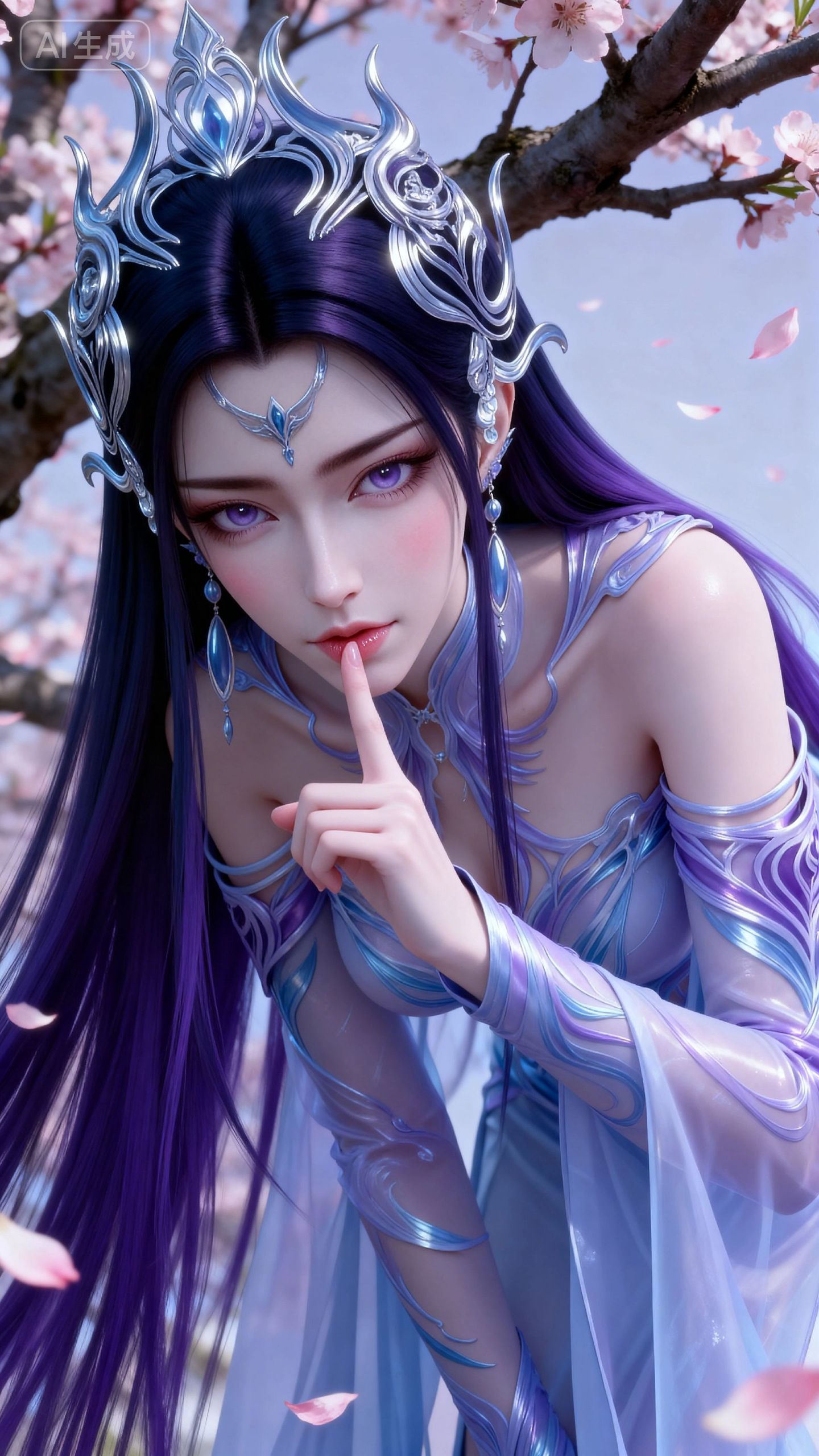 神国之上叶婵宫 国漫女神 壁纸 古风美女 热门推荐,第2张