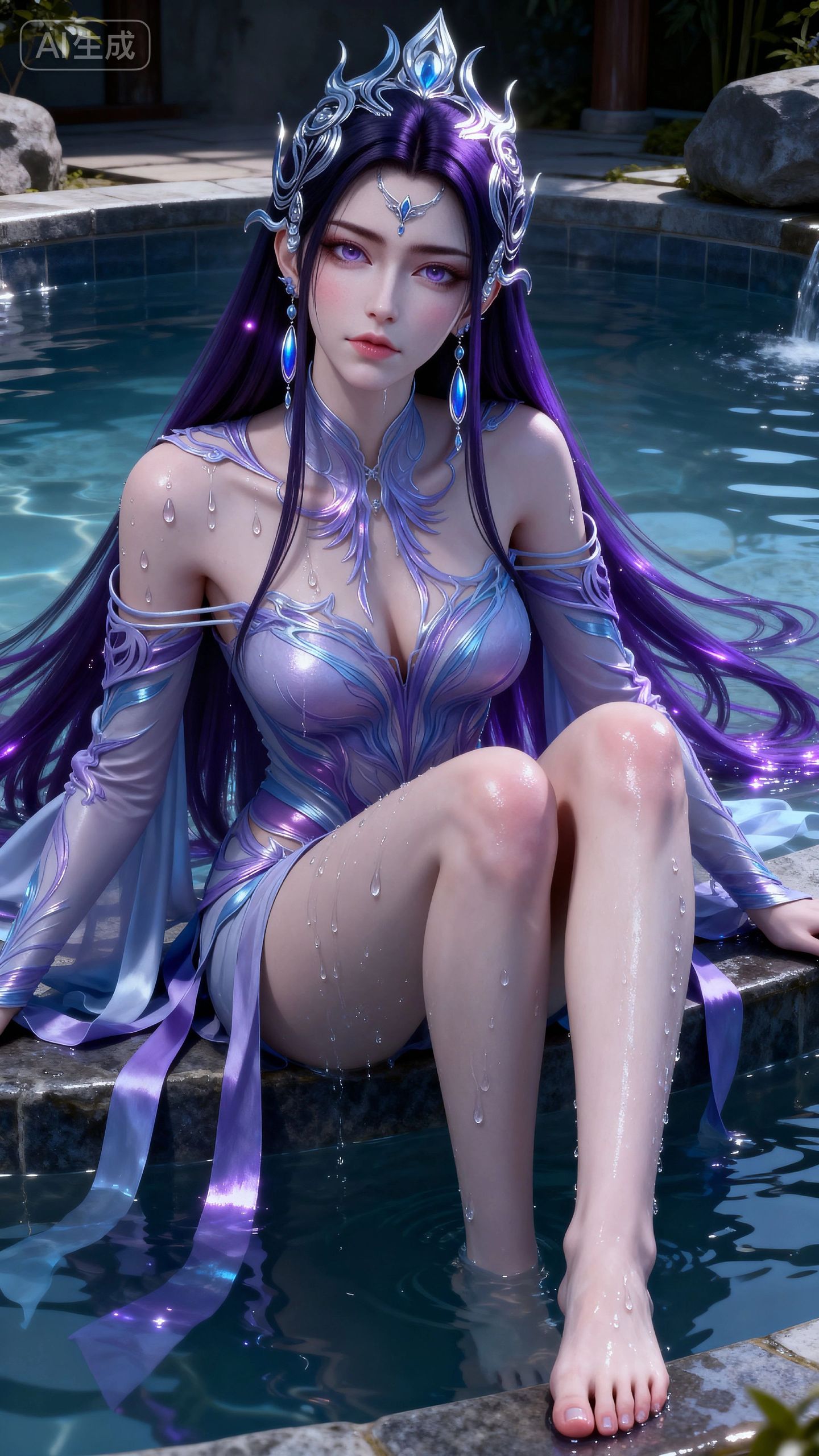 神国之上叶婵宫 国漫女神 壁纸 古风美女 热门推荐,第3张