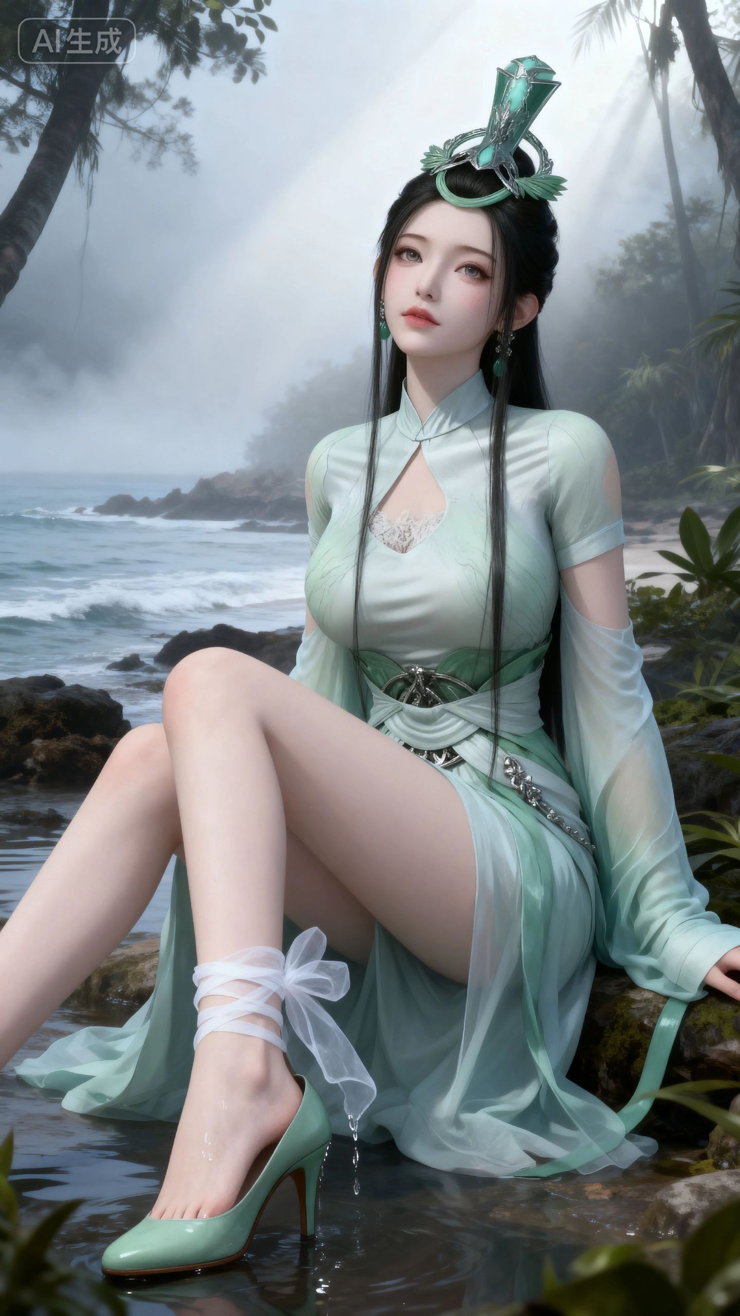 神国之上陆嫁嫁 壁纸 国漫女神 古风美女,第11张