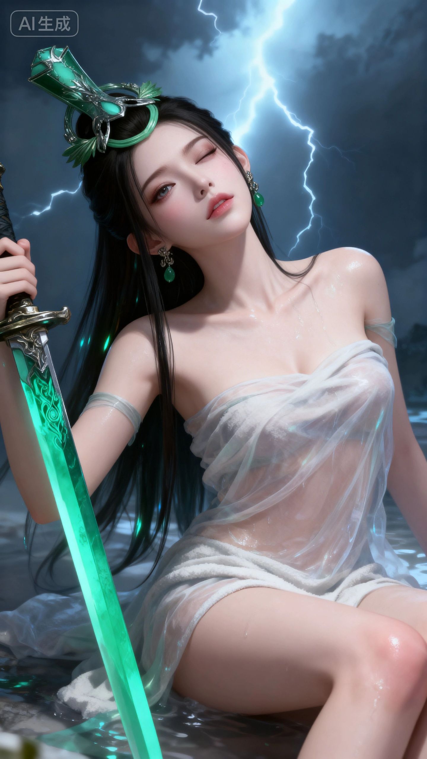 陆嫁嫁 神国之上 壁纸 古风 国漫女神,第1张
