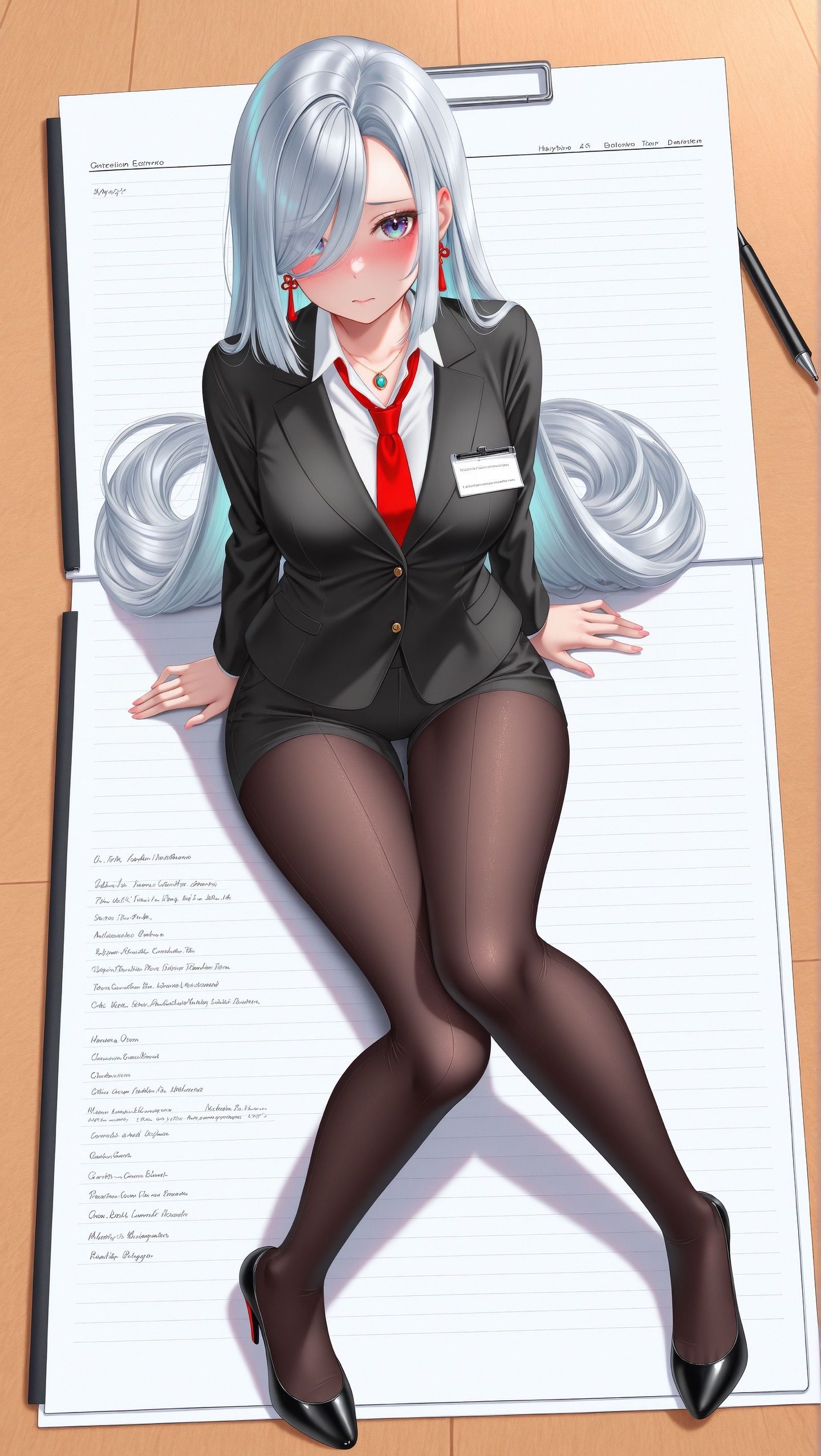 原神申鹤 平面动画风格 二次元游戏壁纸 好看,第6张