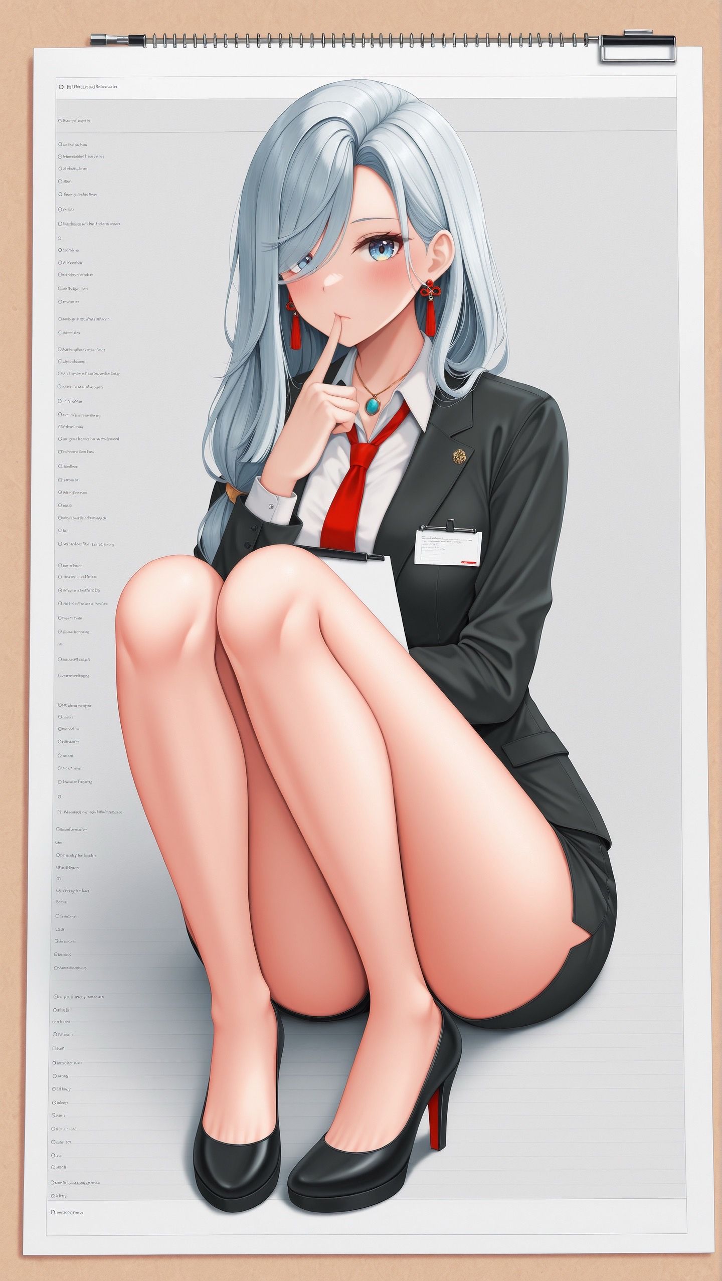 原神申鹤 平面动画风格 二次元游戏壁纸 好看,第5张