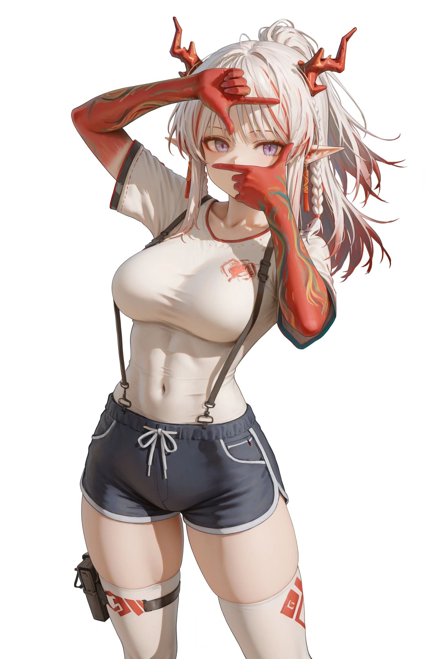 明日方舟年 可爱微胖 调皮二次元游戏角色少女,第9张