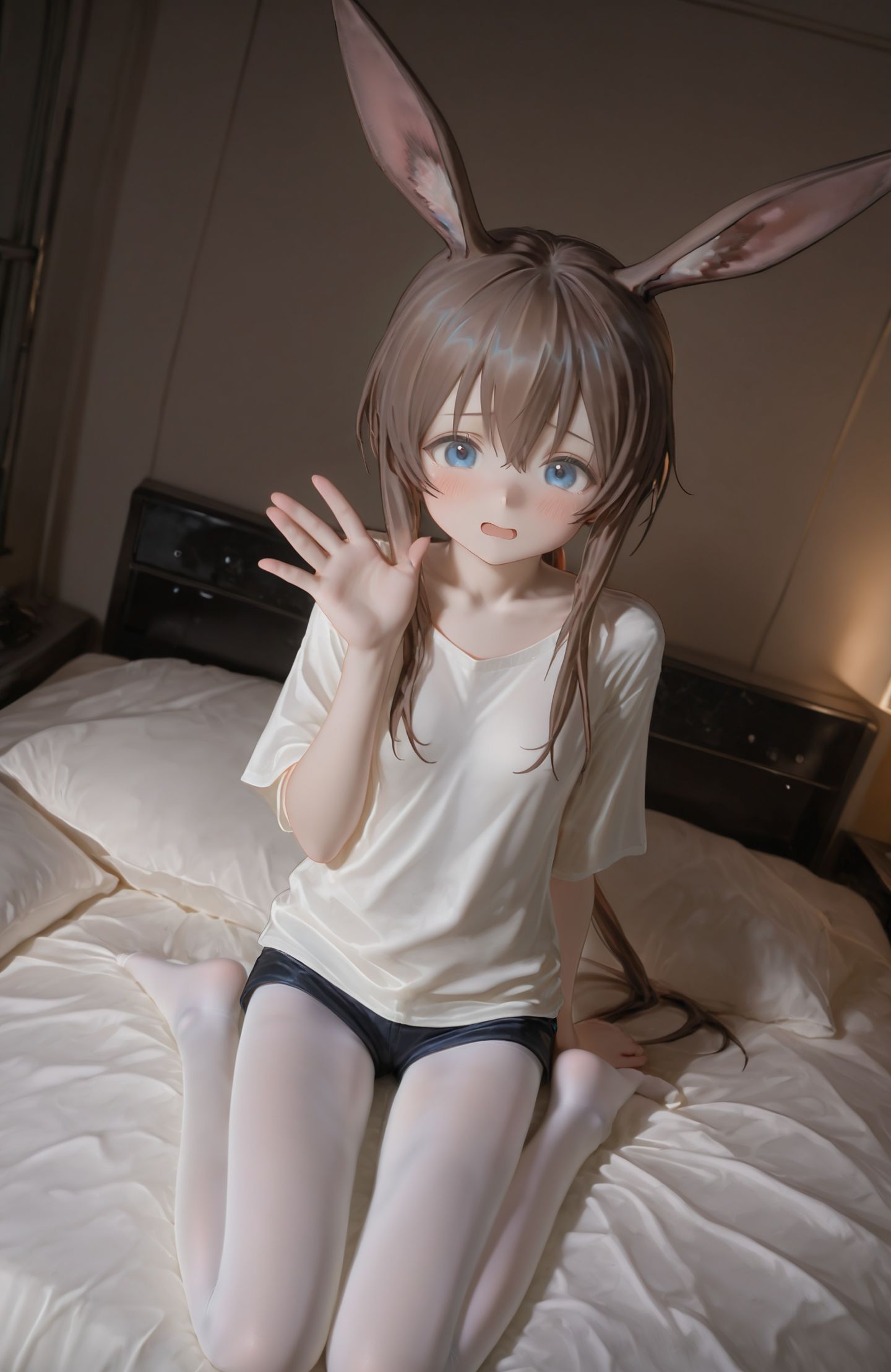 兔兔 明日方舟阿米娅 黑丝永远的神 白丝yyds,第3张