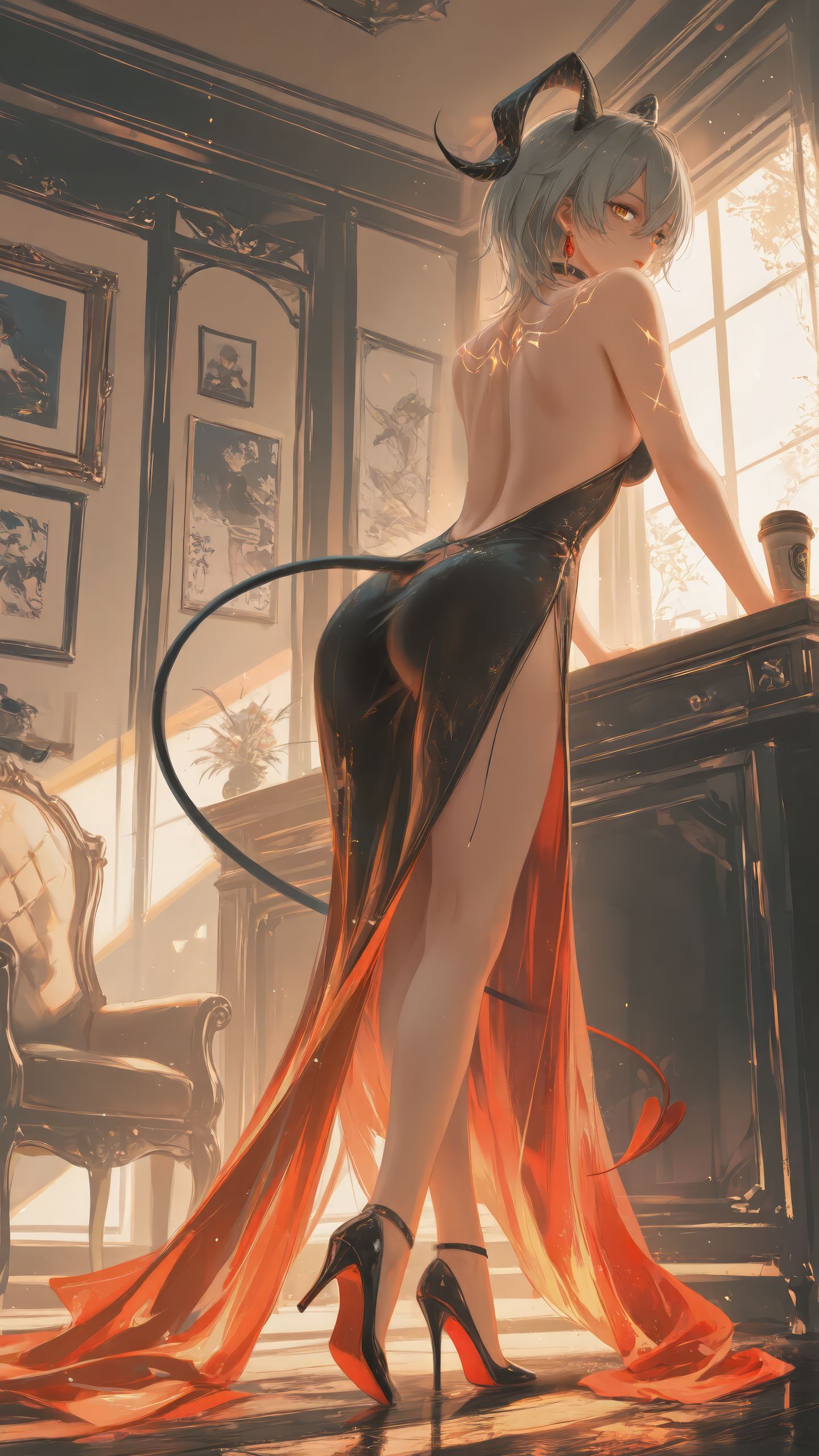 赞妮 鸣潮壁纸 游戏美女角色AI绘画 冷库眼神,第1张 赞妮 鸣潮壁纸 游戏美女角色AI绘画 冷库眼神,第1张