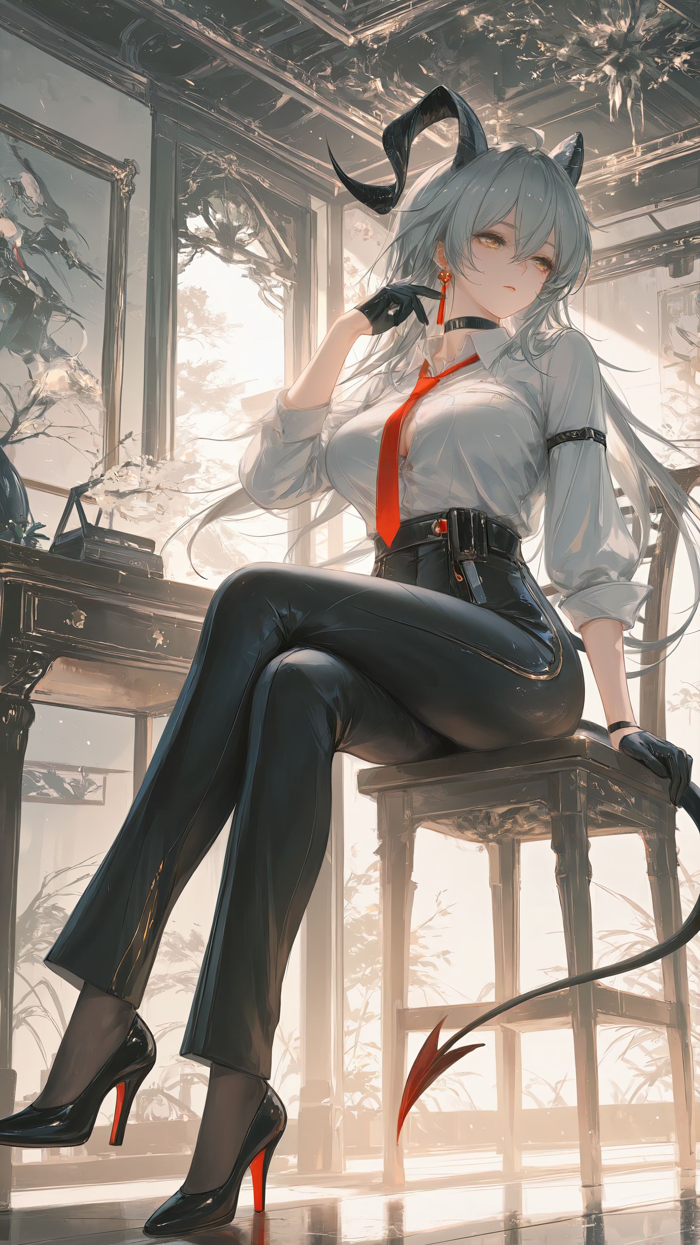 赞妮 鸣潮壁纸 游戏美女角色AI绘画 冷库眼神,第5张 赞妮 鸣潮壁纸 游戏美女角色AI绘画 冷库眼神,第5张
