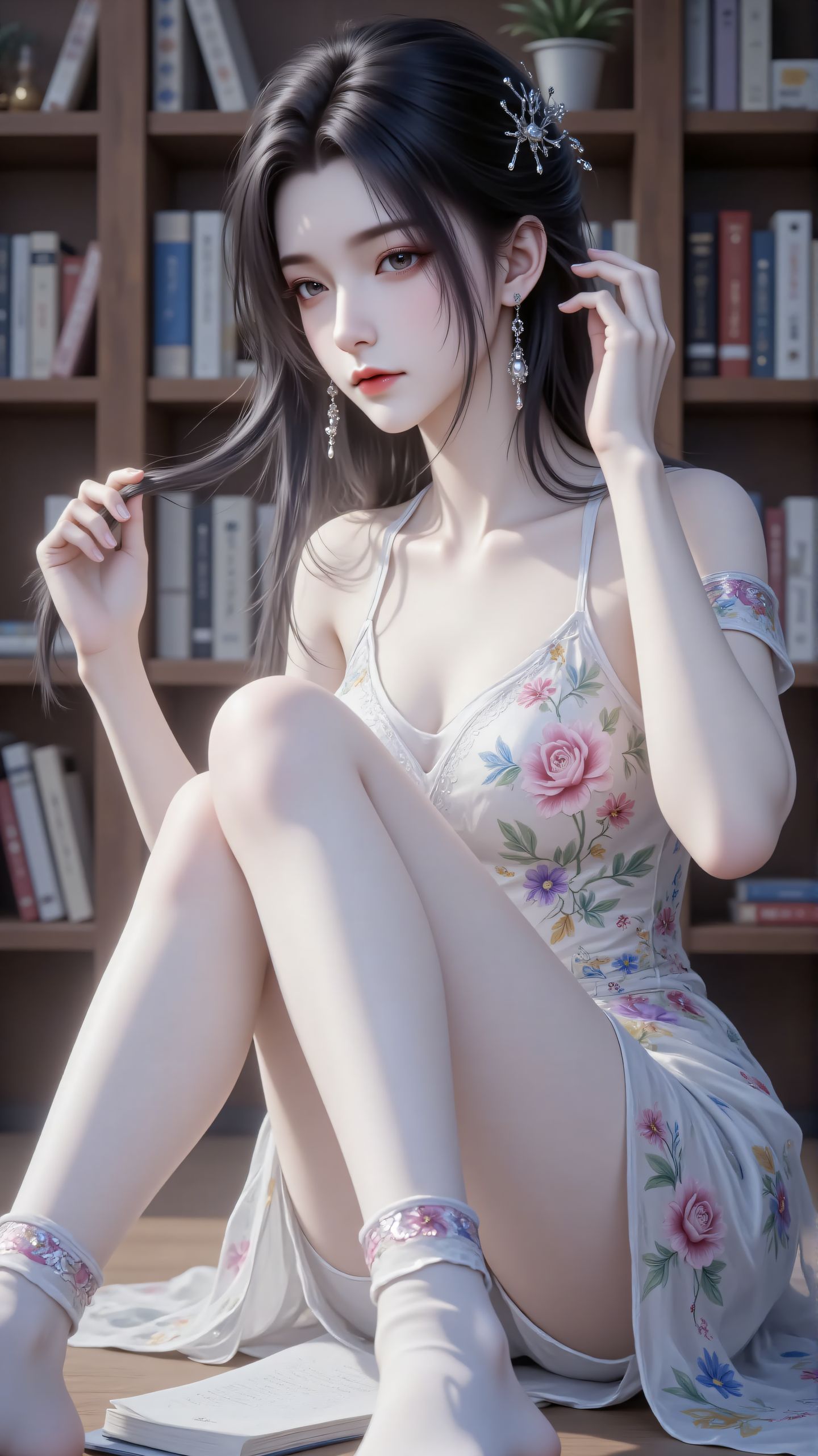 诛仙陆雪琪青春图书馆 动漫国漫女神美女陆雪琪壁纸,第3张