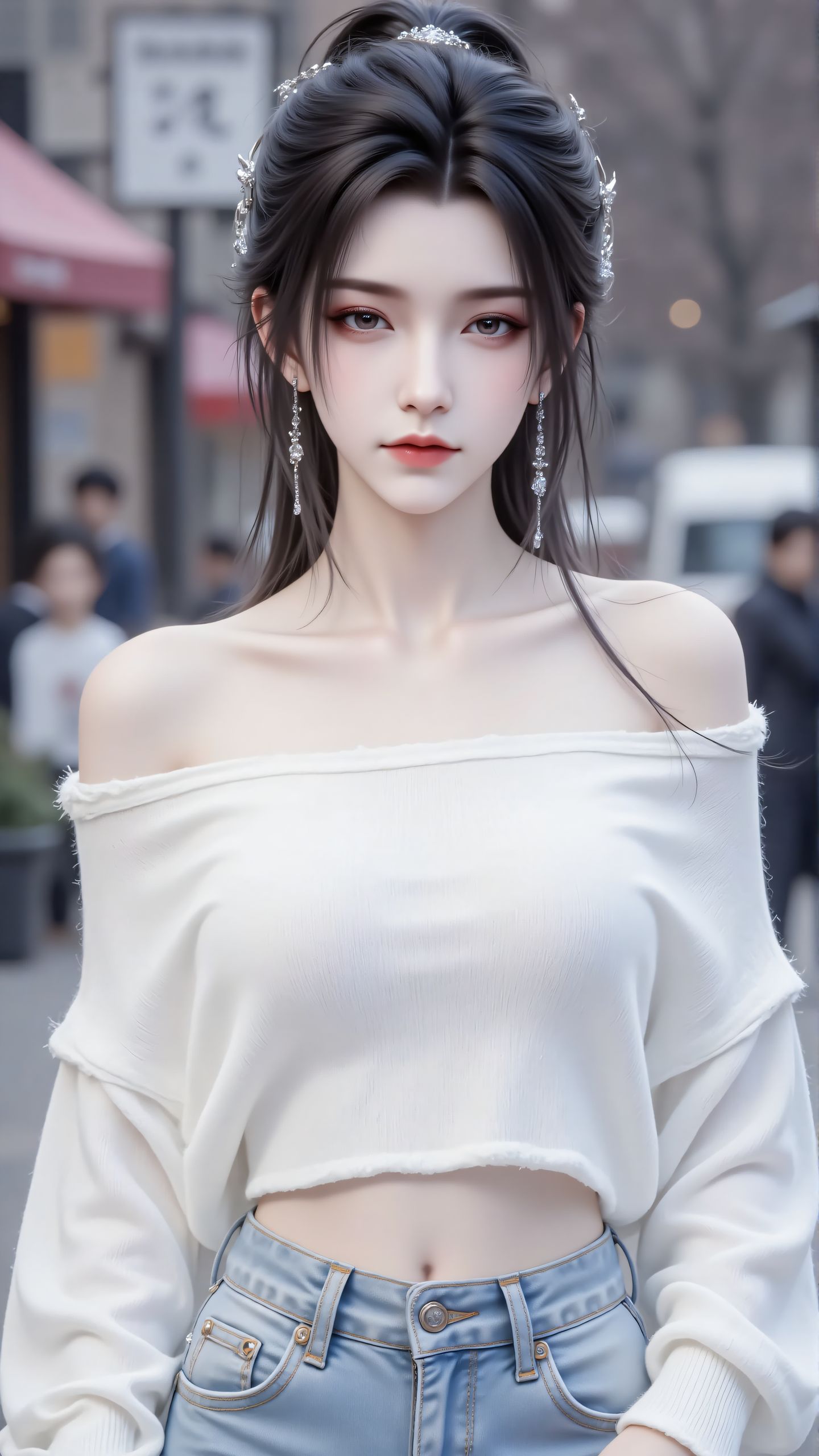 诛仙陆雪琪街拍 动漫国漫女神美女壁纸,第1张
