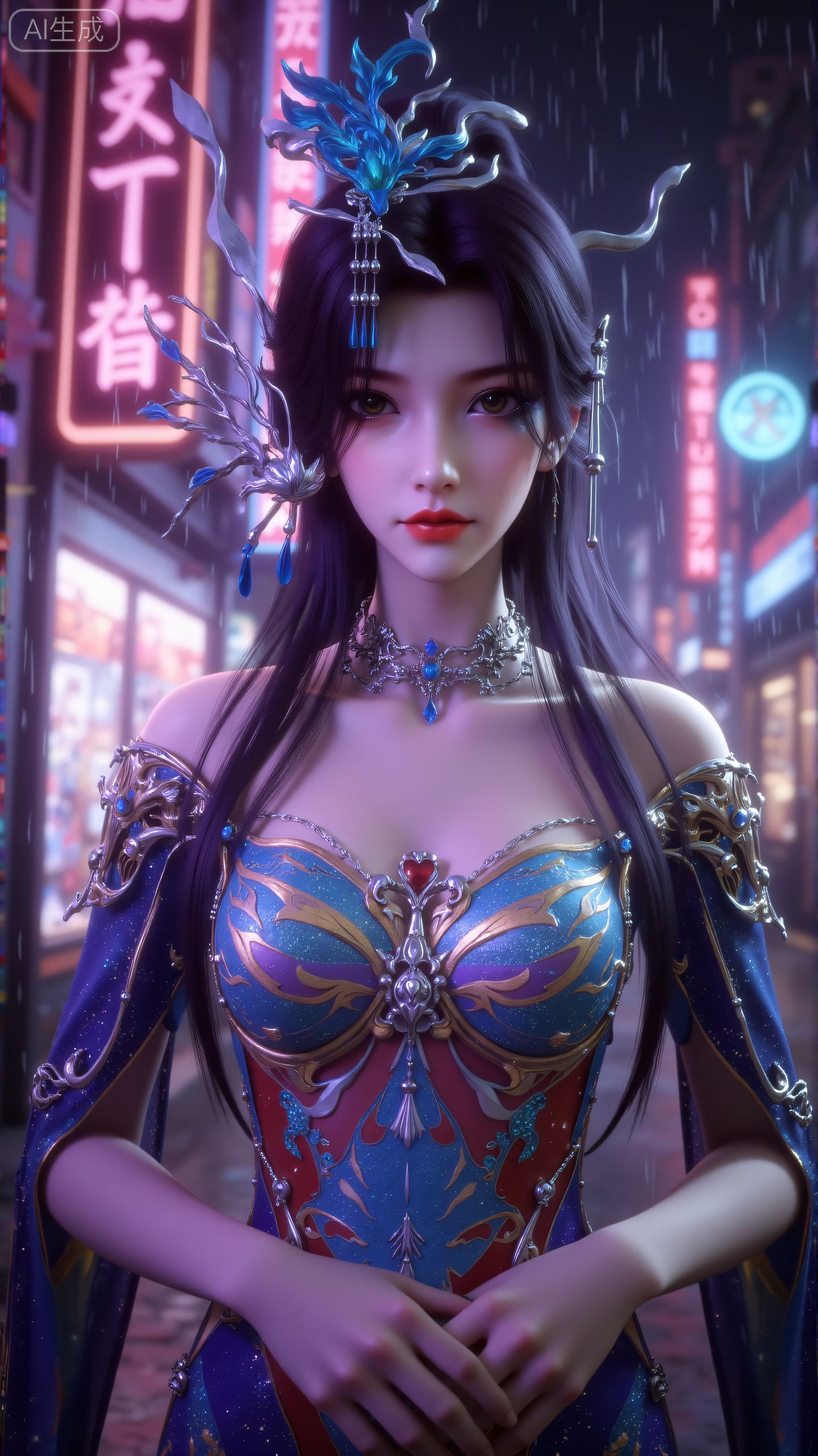 云深不知梦 云望舒 国漫女神壁纸 现代场景,第1张