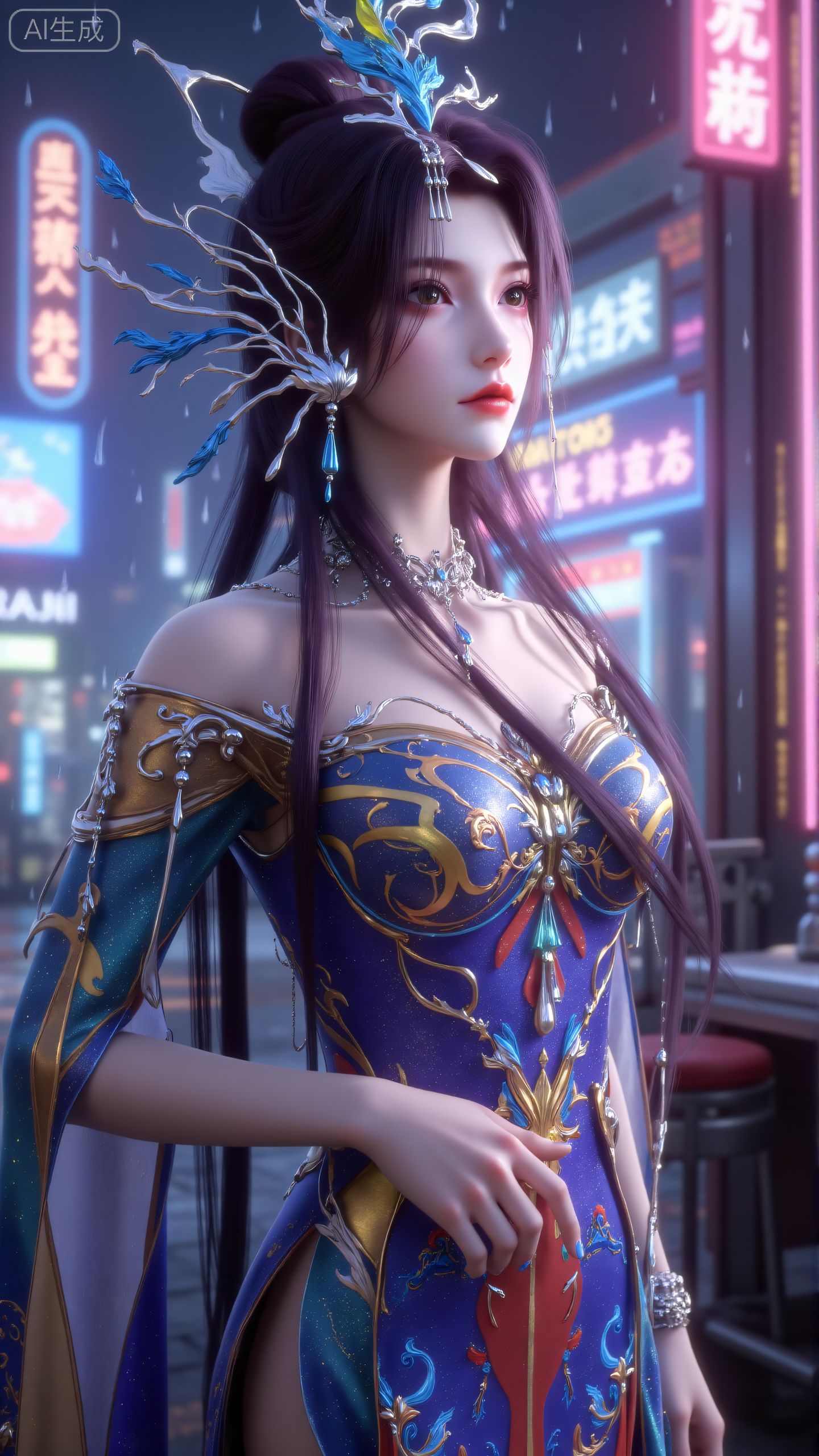 云深不知梦 云望舒 国漫女神壁纸 现代场景,第2张