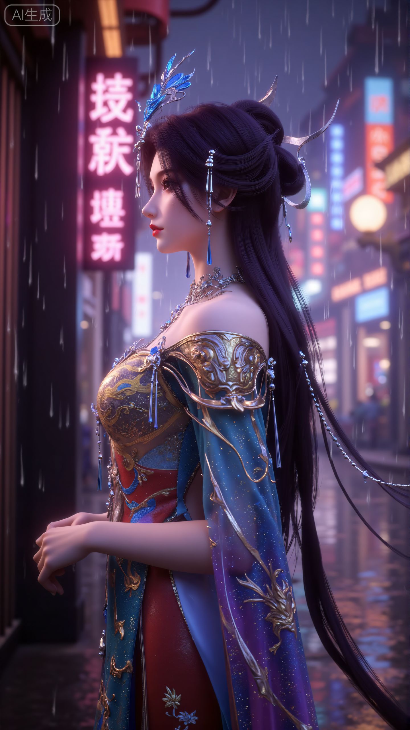 云深不知梦 云望舒 国漫女神壁纸 现代场景,第3张