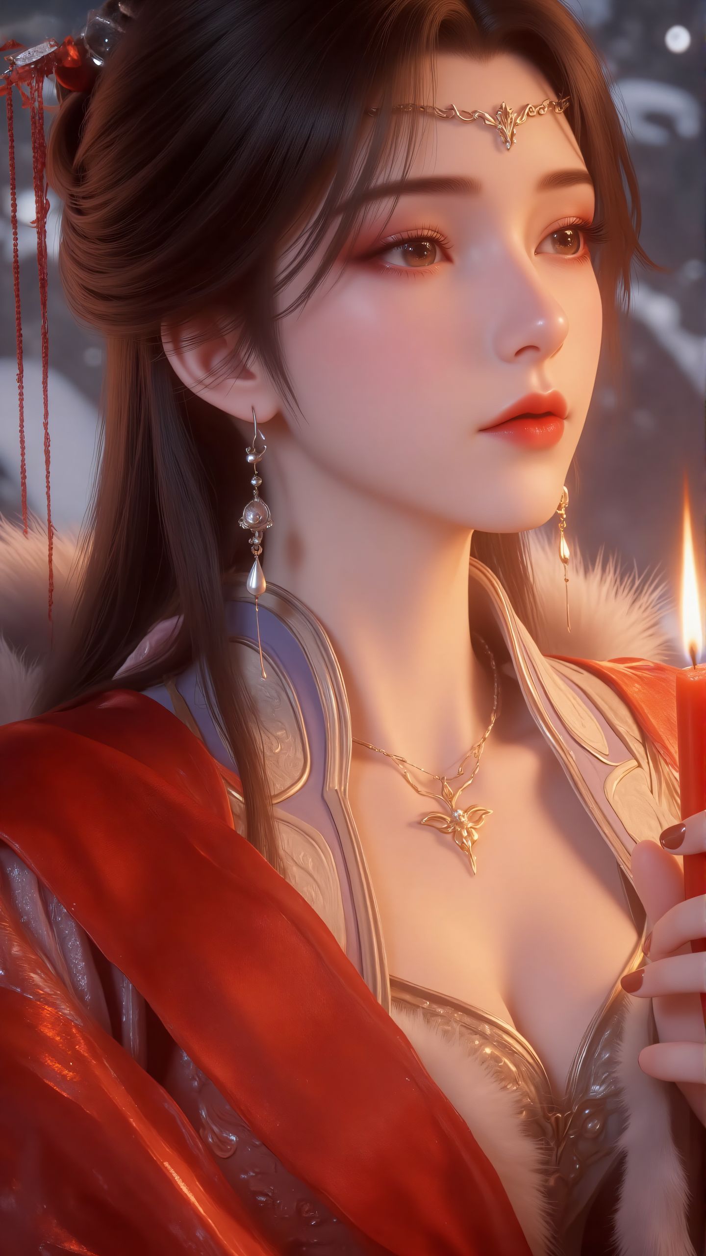 仙逆李慕婉红装 国漫女神精美壁纸 好看分享推荐,第2张
