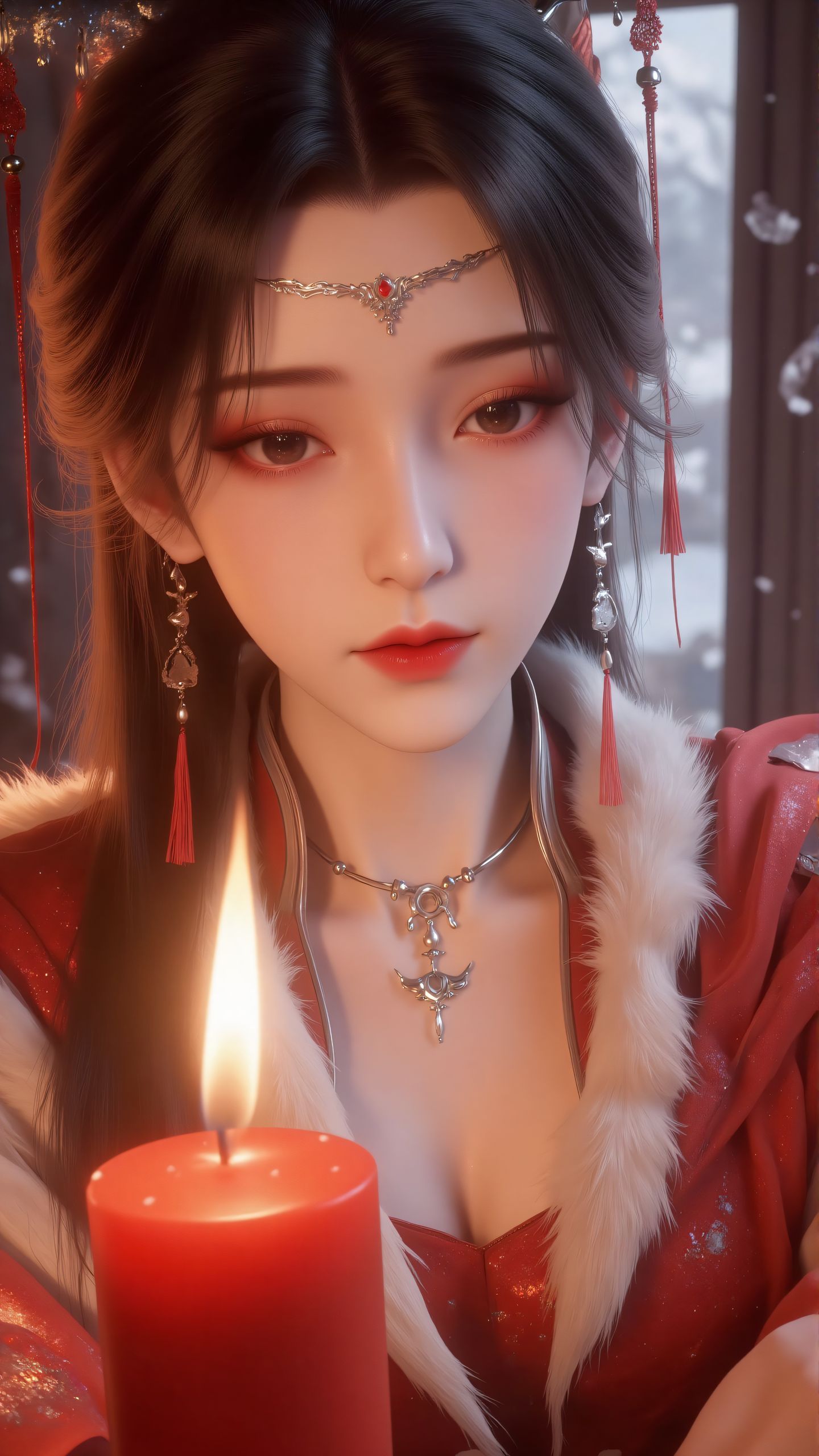 仙逆李慕婉红装 国漫女神精美壁纸 好看分享推荐,第3张