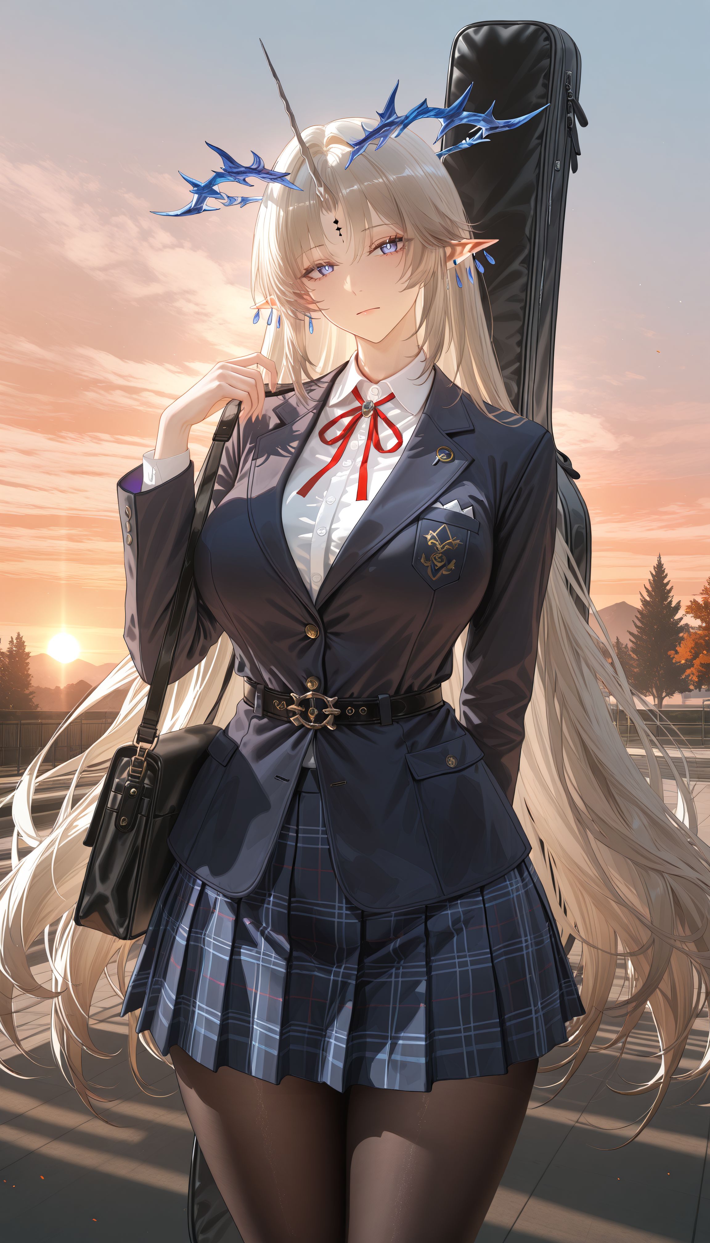 鸣潮×吉他：放学后的孤独摇滚要一起吗？二次元 芙露德莉斯 弗洛洛 尤诺,第3张