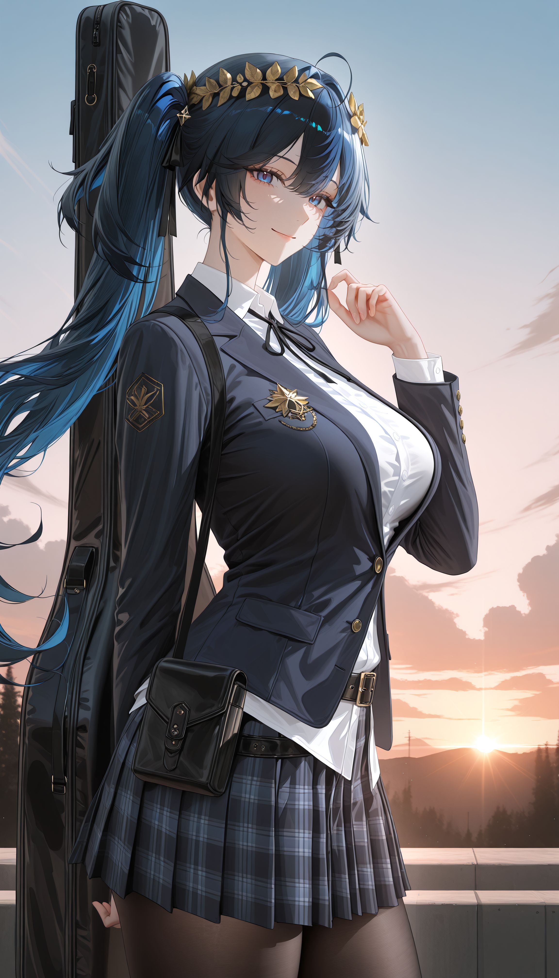 鸣潮×吉他：放学后的孤独摇滚要一起吗？二次元 芙露德莉斯 弗洛洛 尤诺,第6张