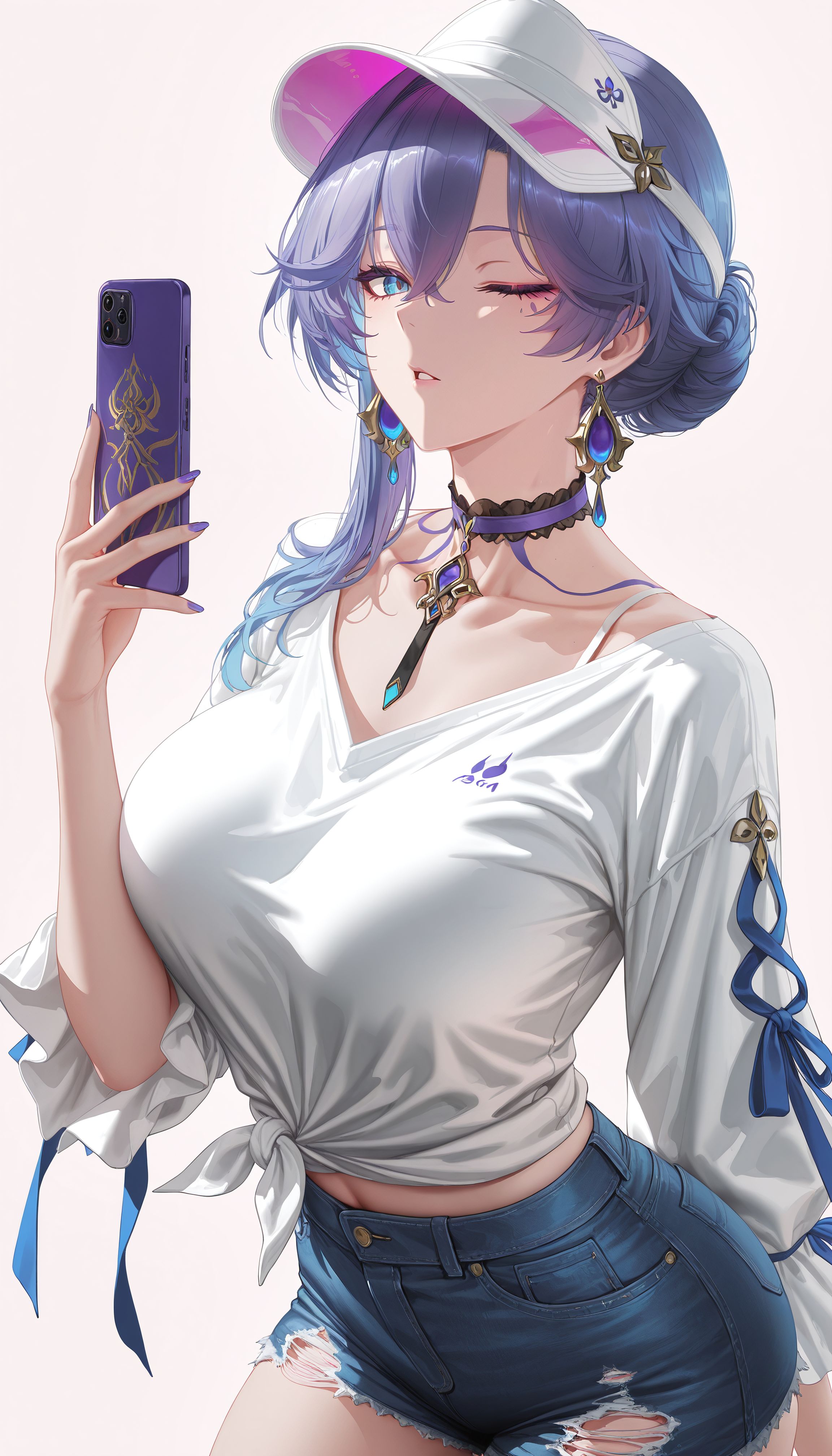 二次元游戏鸣潮壁纸 长离 坎特蕾拉 卡提希娅,第2张