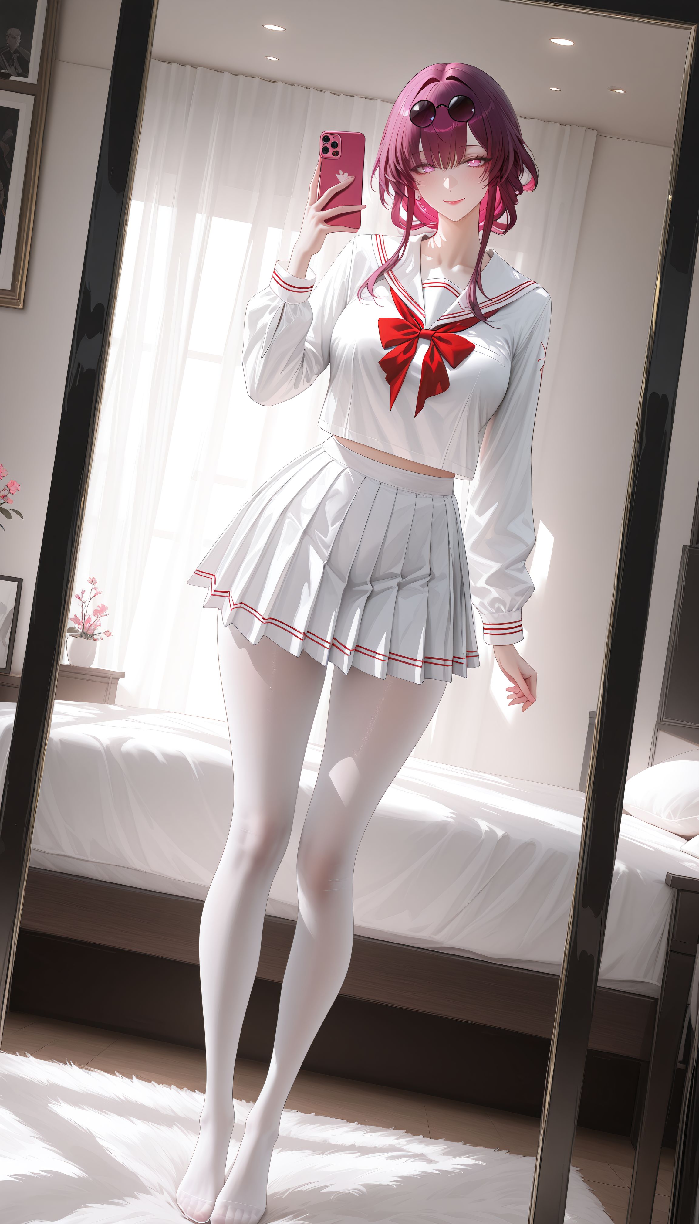 今天是软糯的白色小飞霄！黑塔！崩坏星穹铁道 丝袜白丝大长腿,第4张