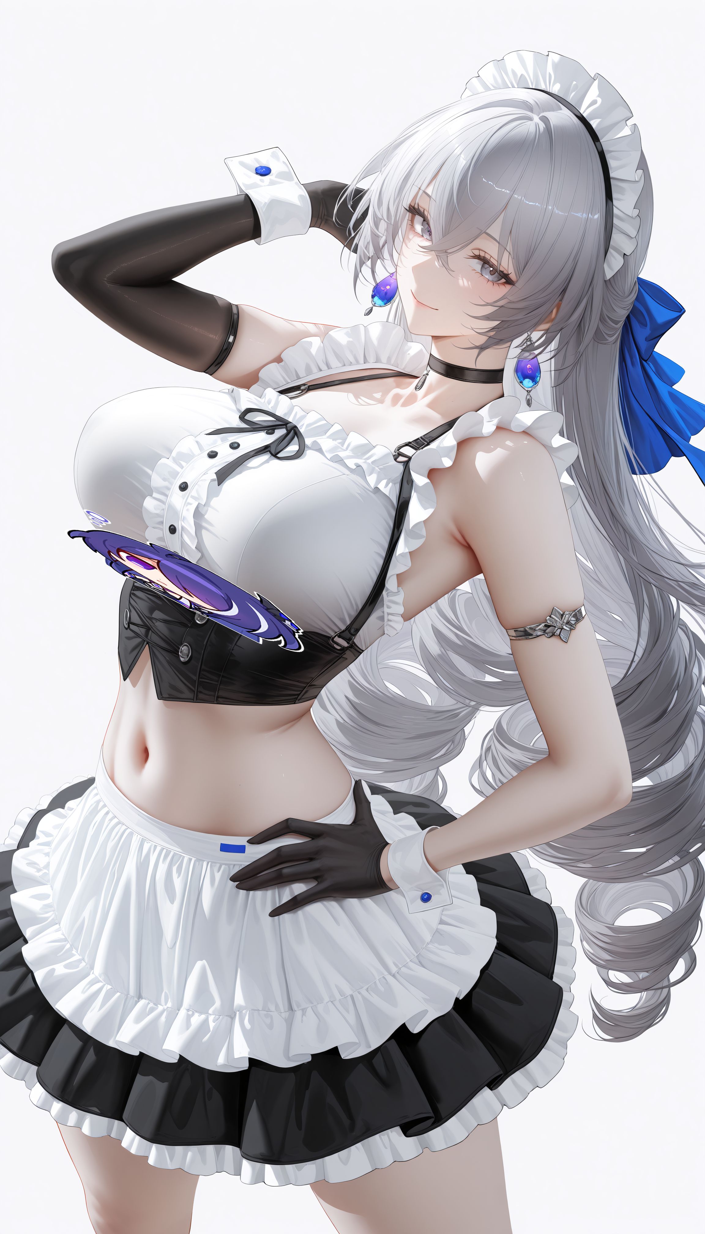 超飒爽的女仆哟 崩坏星穹铁道 停云 飞霄 镜流 女仆装,第4张