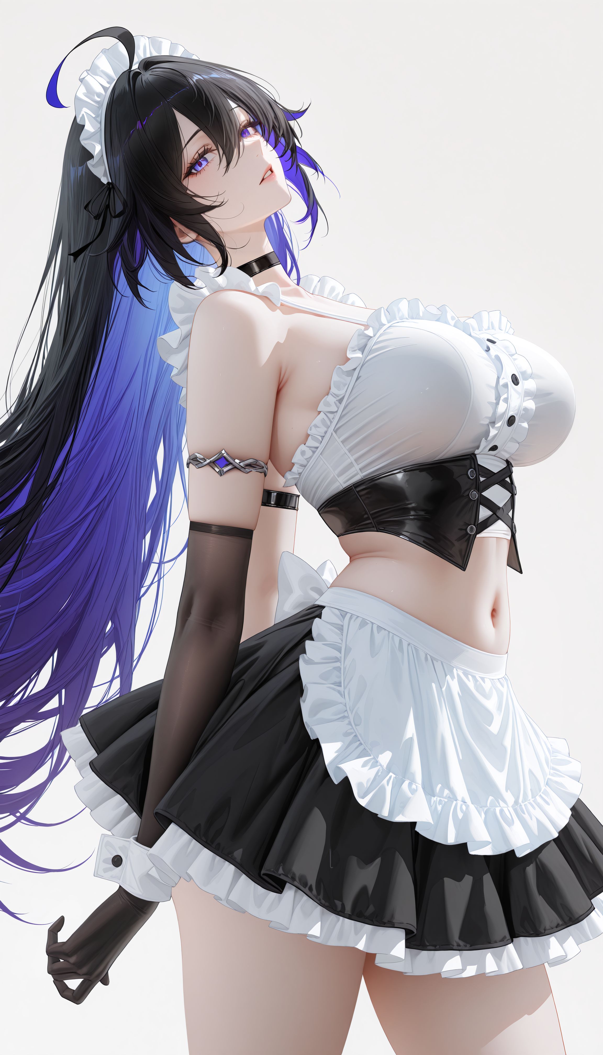 超飒爽的女仆哟 崩坏星穹铁道 停云 飞霄 镜流 女仆装,第3张