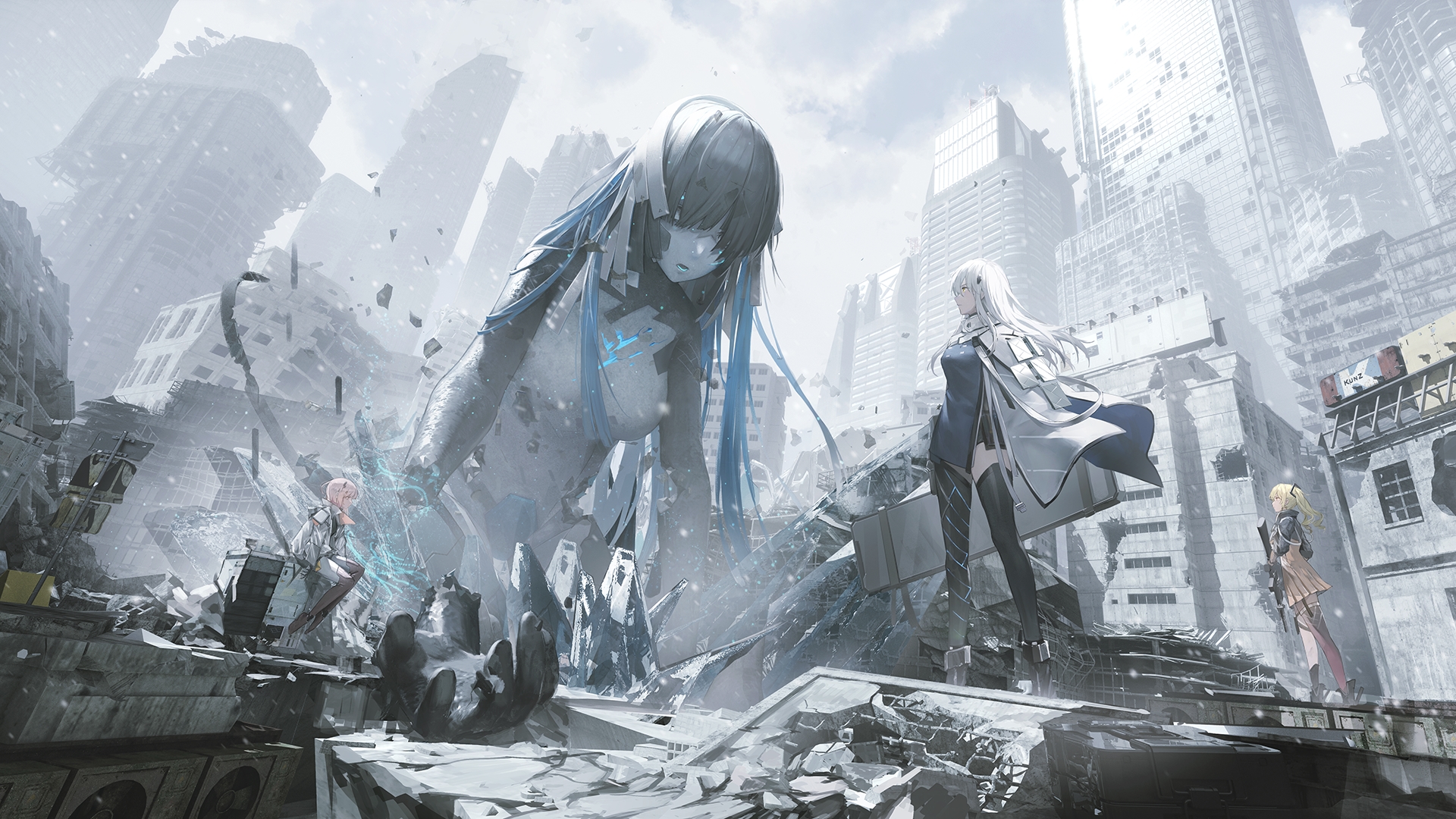 尘白禁区 芬妮 里芙 安卡希雅 芙提雅 妮塔 瑟瑞斯 姬辰星,第1张