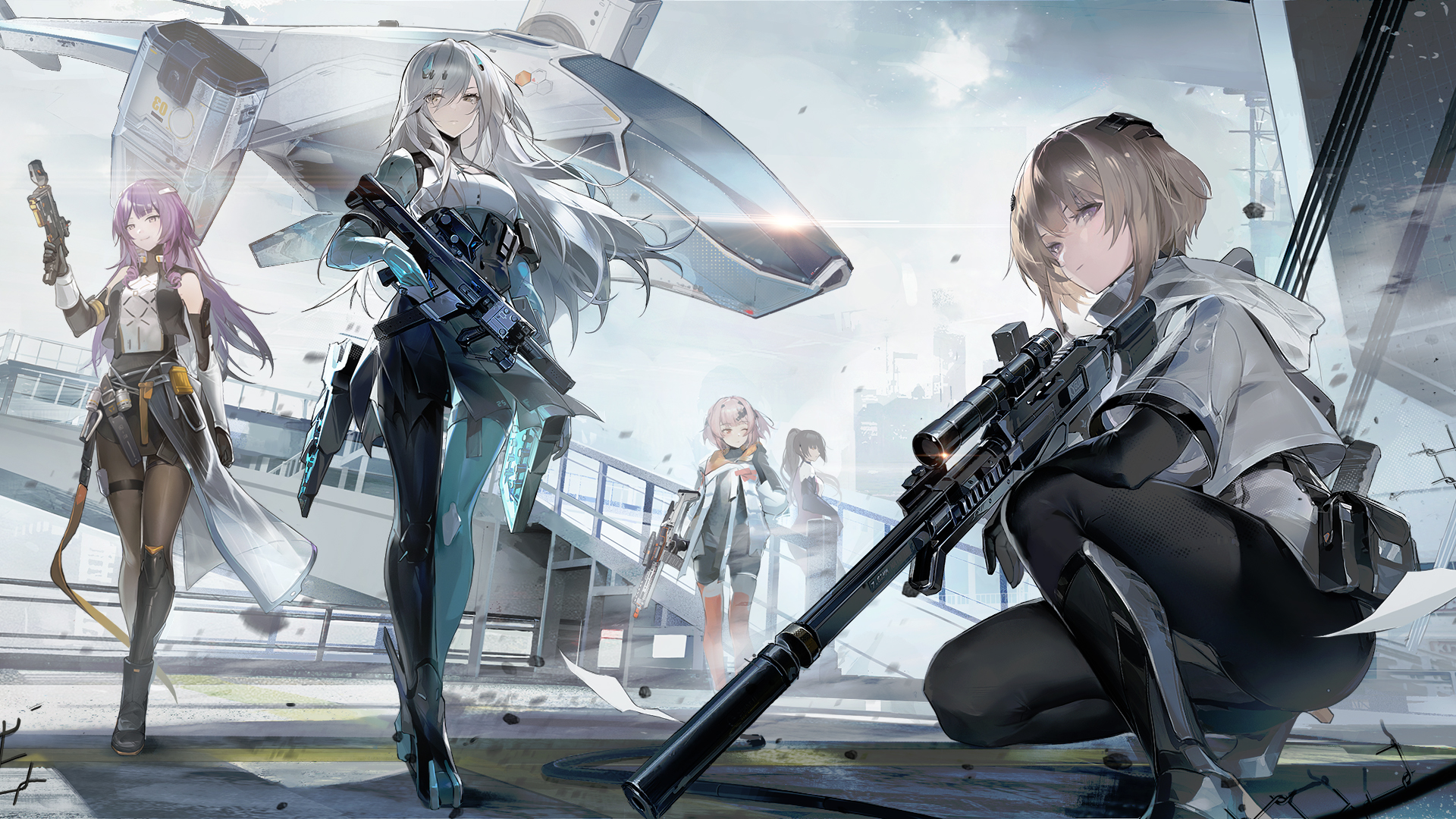 尘白禁区 芬妮 里芙 安卡希雅 芙提雅 妮塔 瑟瑞斯 姬辰星 (22),第1张