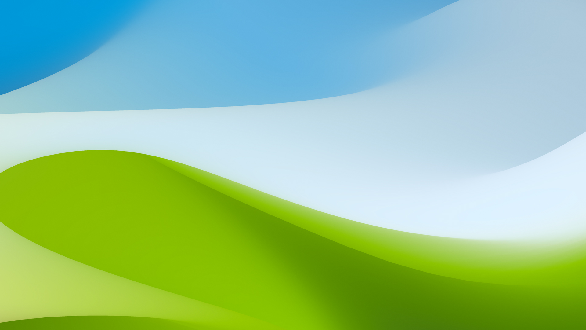 微软Windows XP极简主义清新风格壁纸,第1张