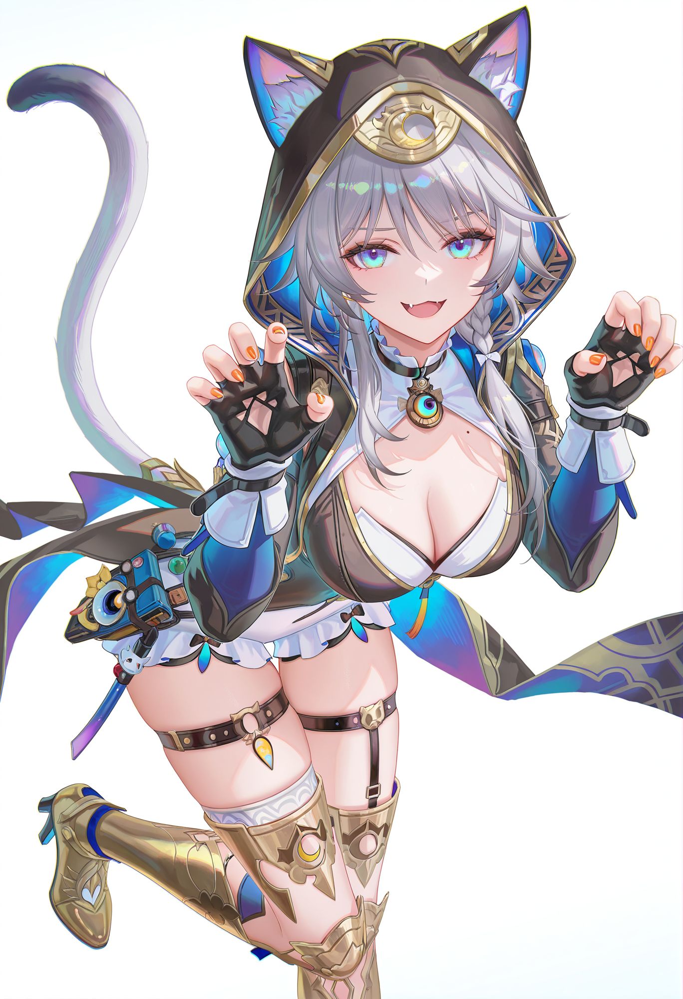 星穹铁道赛飞儿猫咪怪盗 壁纸美图分享,第1张