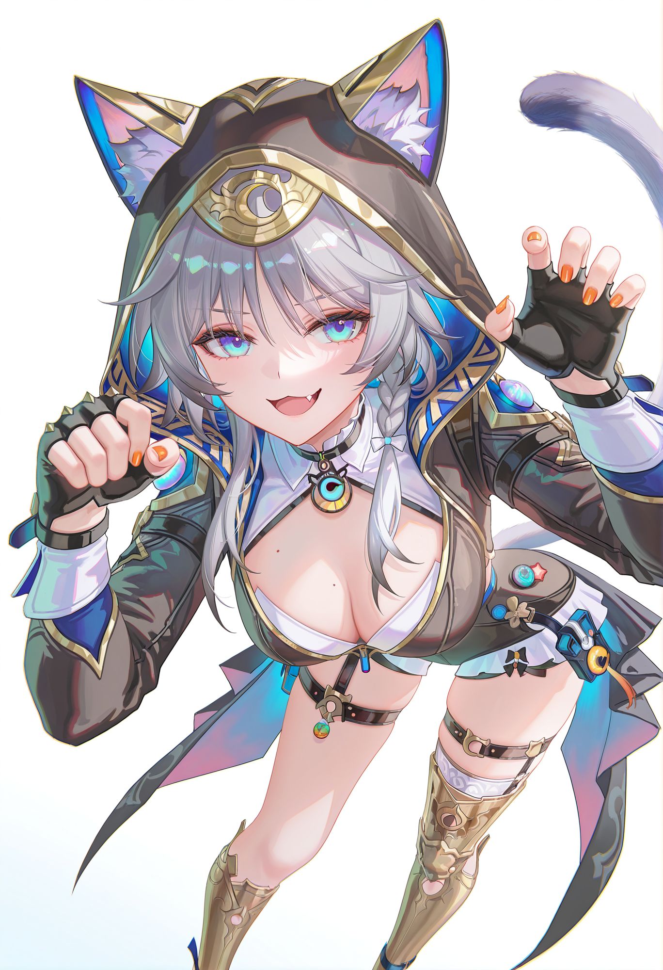 星穹铁道赛飞儿猫咪怪盗 壁纸美图分享,第4张