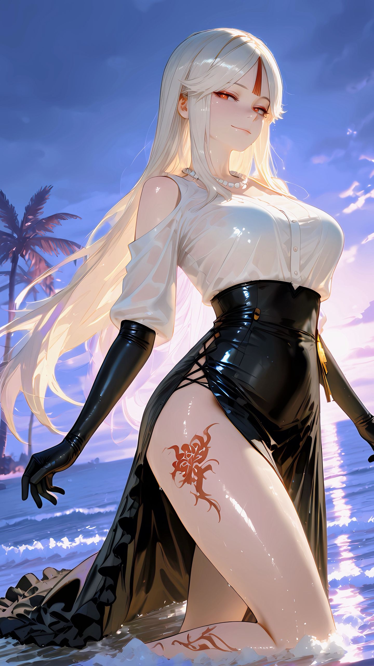 凝光 二次元游戏原神角色美女御姐,第1张