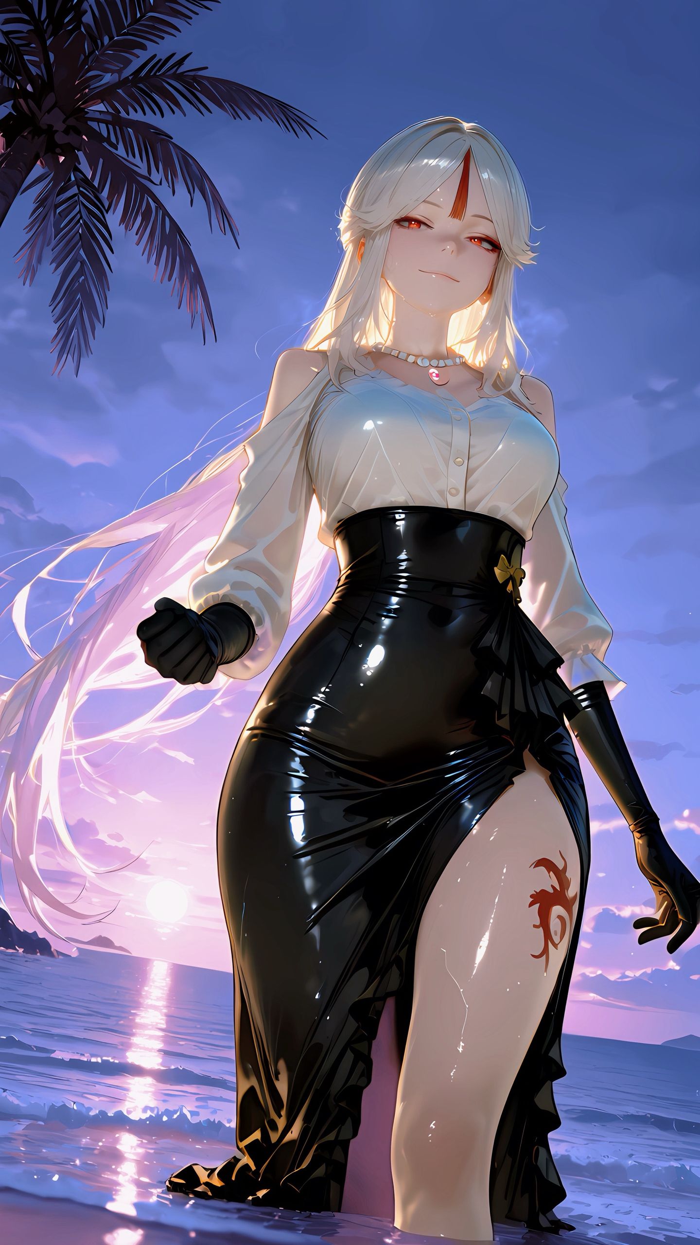 凝光 二次元游戏原神角色美女御姐,第2张