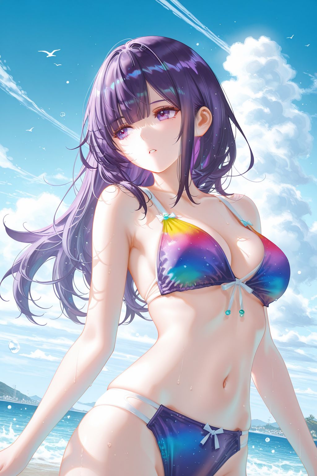 二次元女孩少女 精美壁纸大全 泳装比基尼 收藏分享推荐,第4张