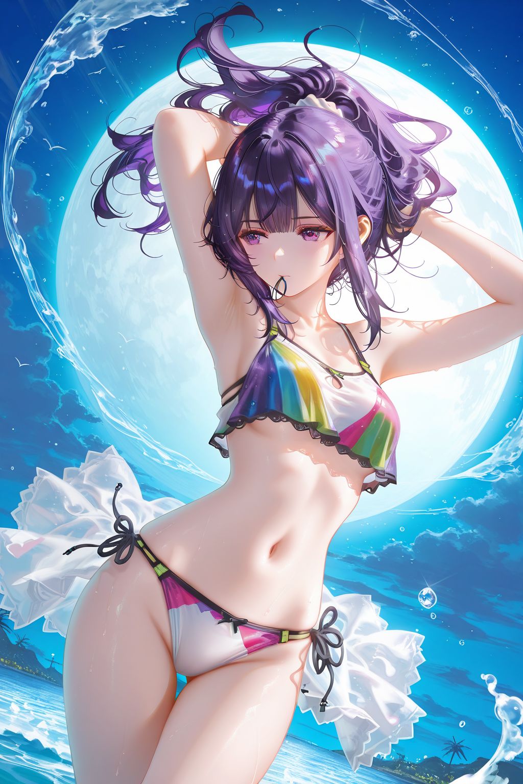 二次元女孩少女 精美壁纸大全 泳装比基尼 收藏分享推荐,第16张