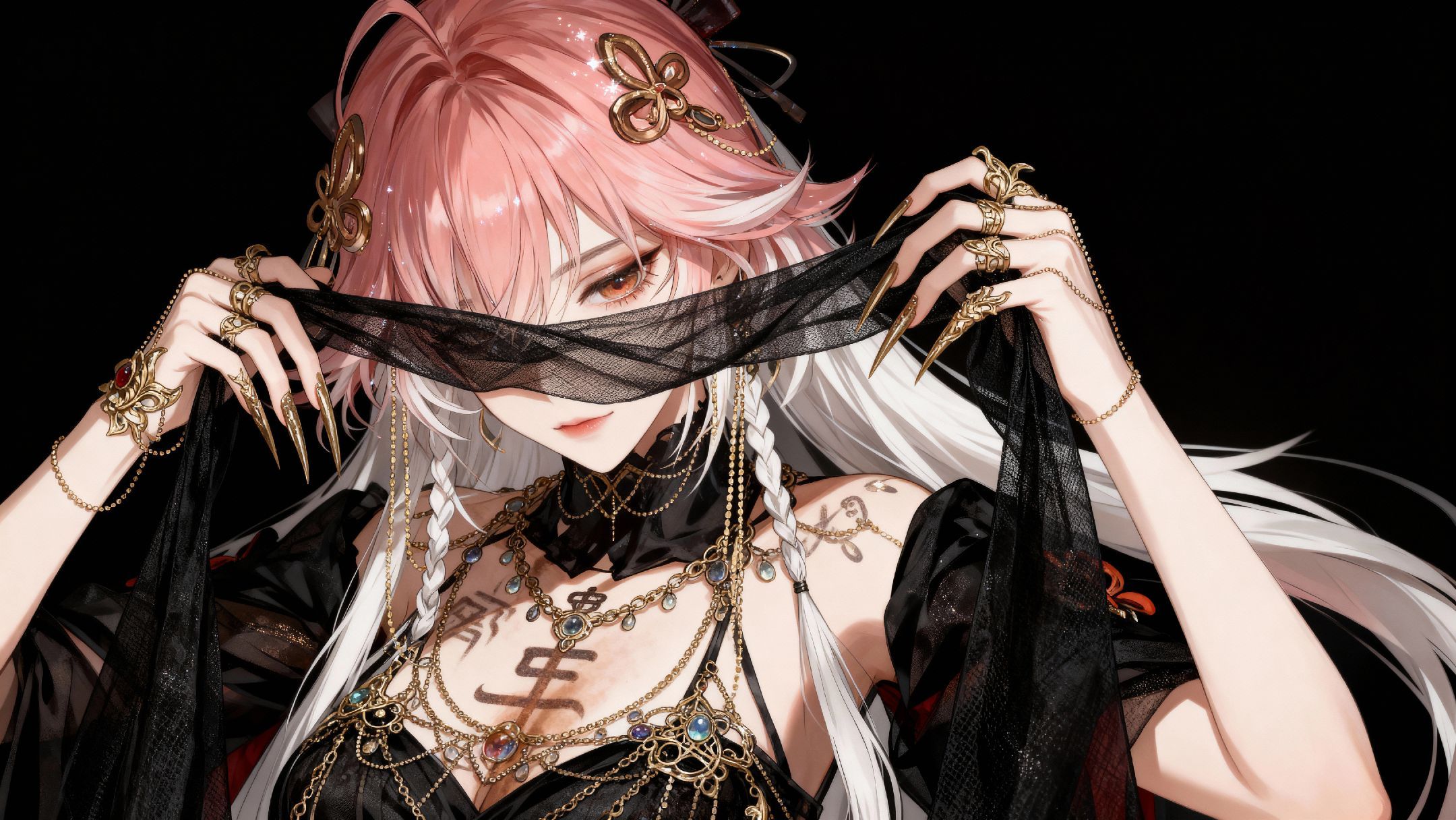 【3P】电脑桌面壁纸 二次元游戏图片 御姐鸣潮长离,第2张