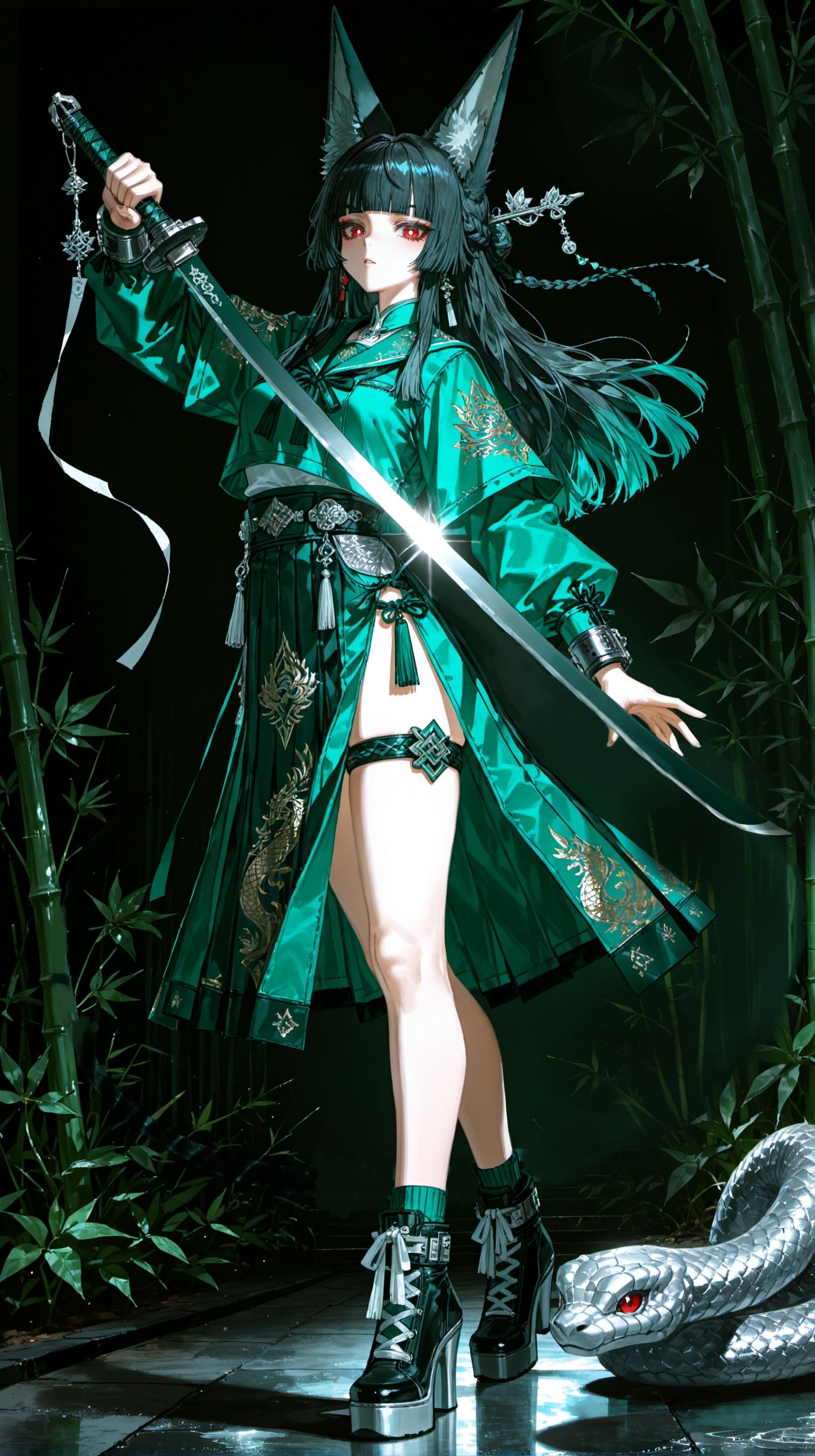 绝区零国风戏服 细节拉满 国潮风格,第3张